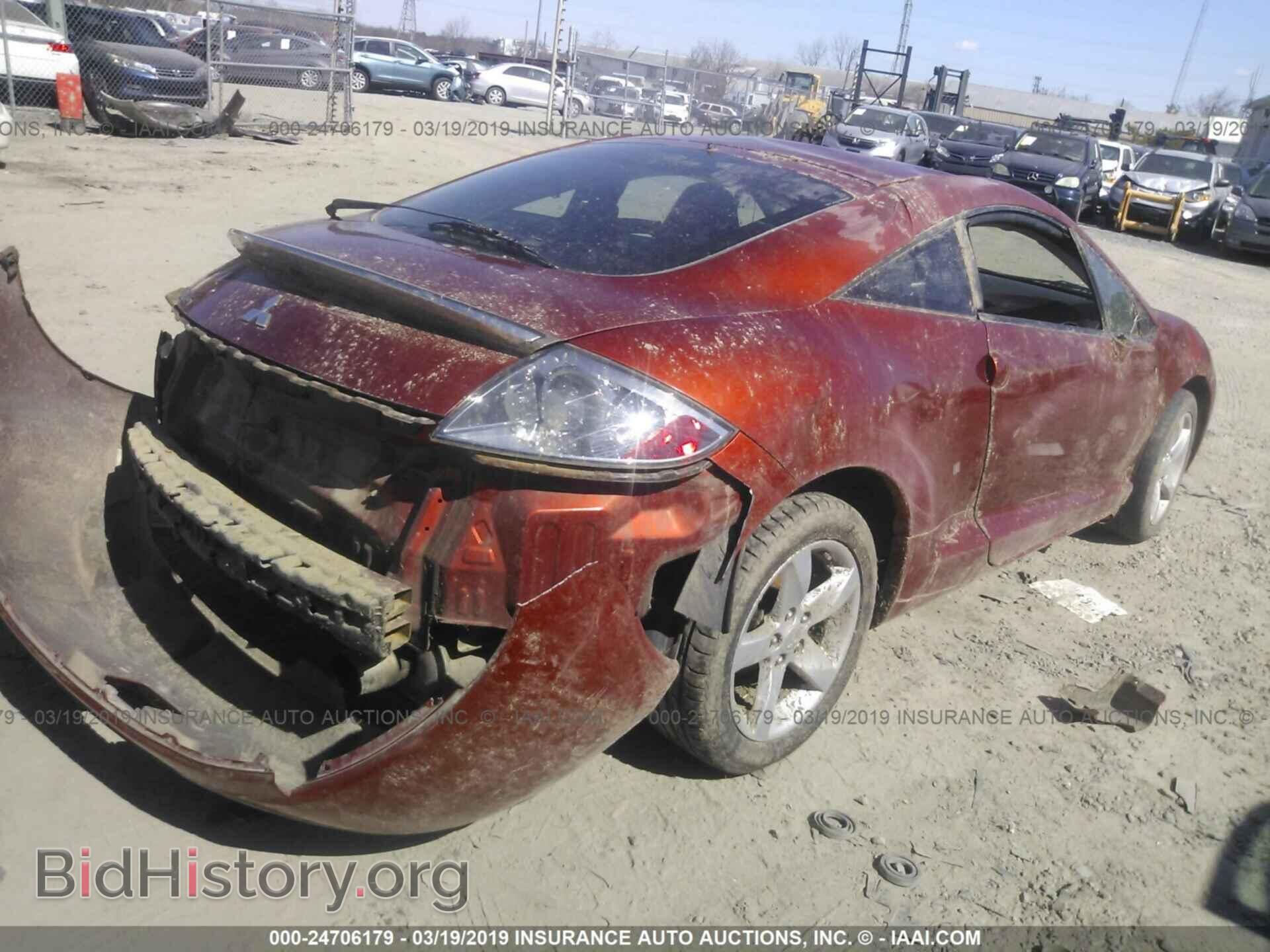 2006 MITSUBISHI ECLIPSE - VIN: 4A3AK24F06E003448 - Фото 4