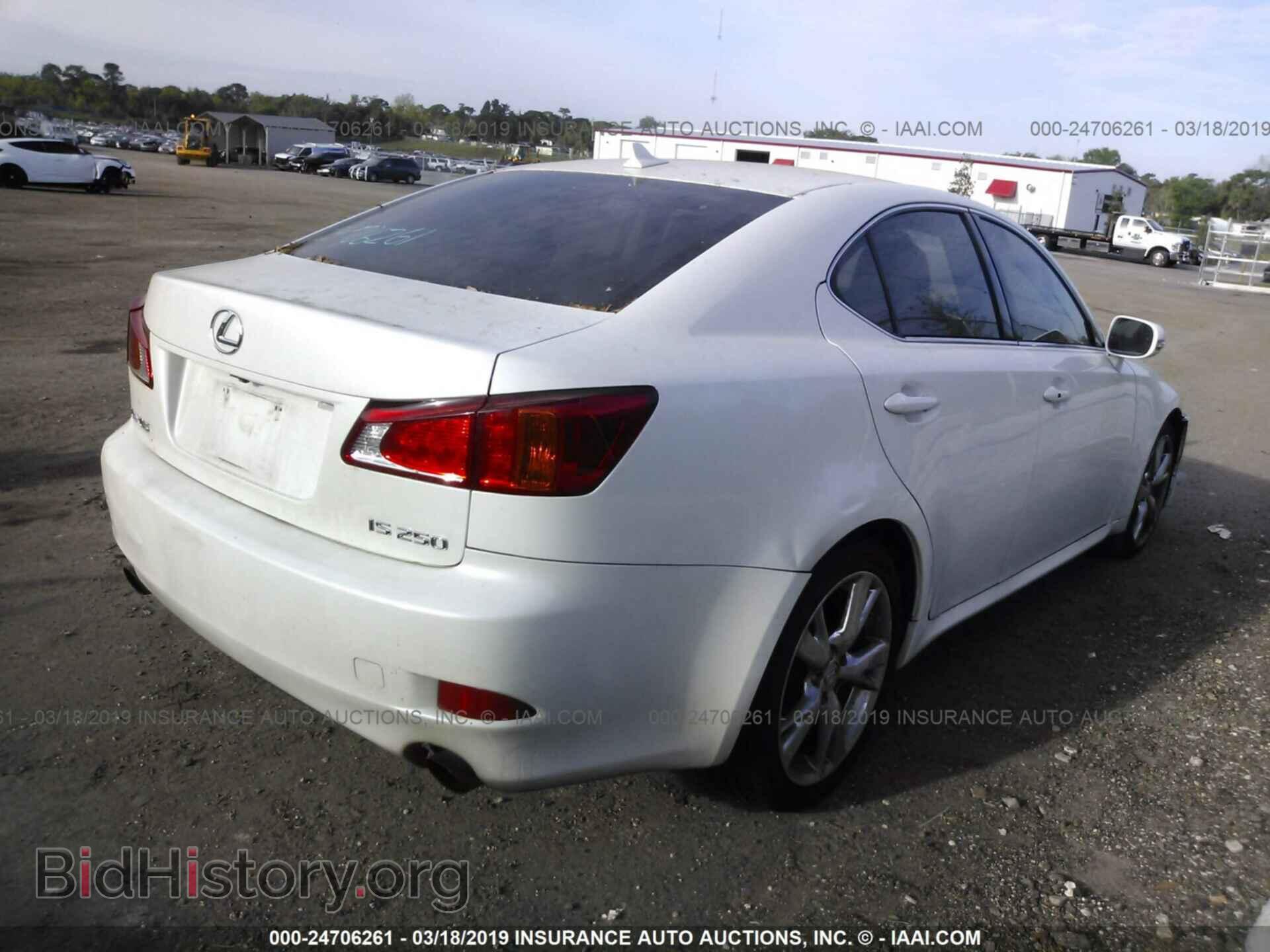 2009 LEXUS IS - VIN: JTHBK262392085598 - Фото 4