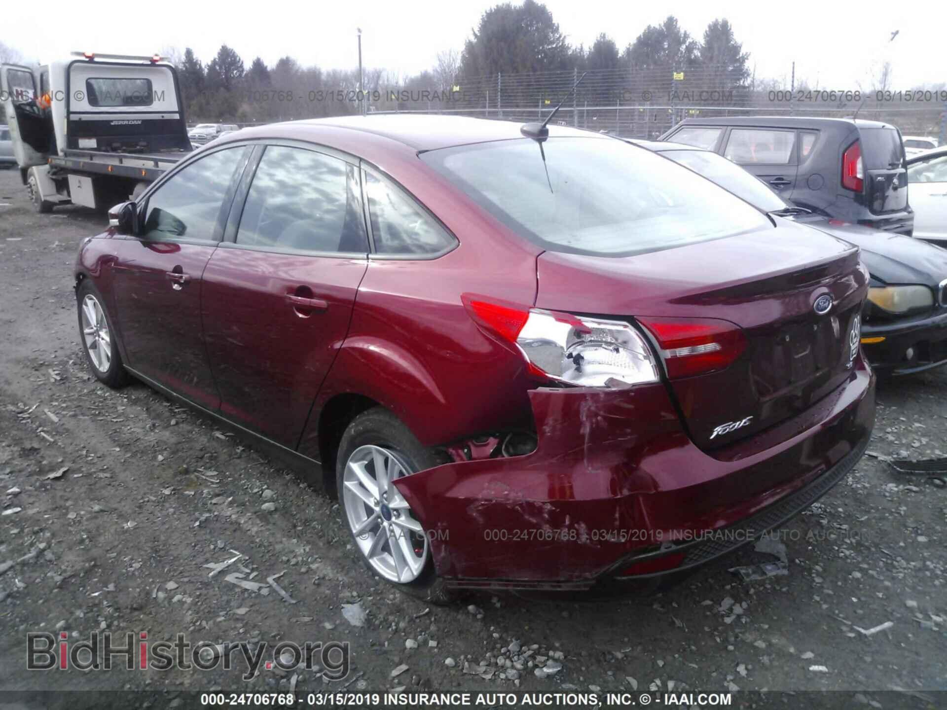 2015 FORD FOCUS - VIN: 1FADP3F24FL352955 - Фото 3