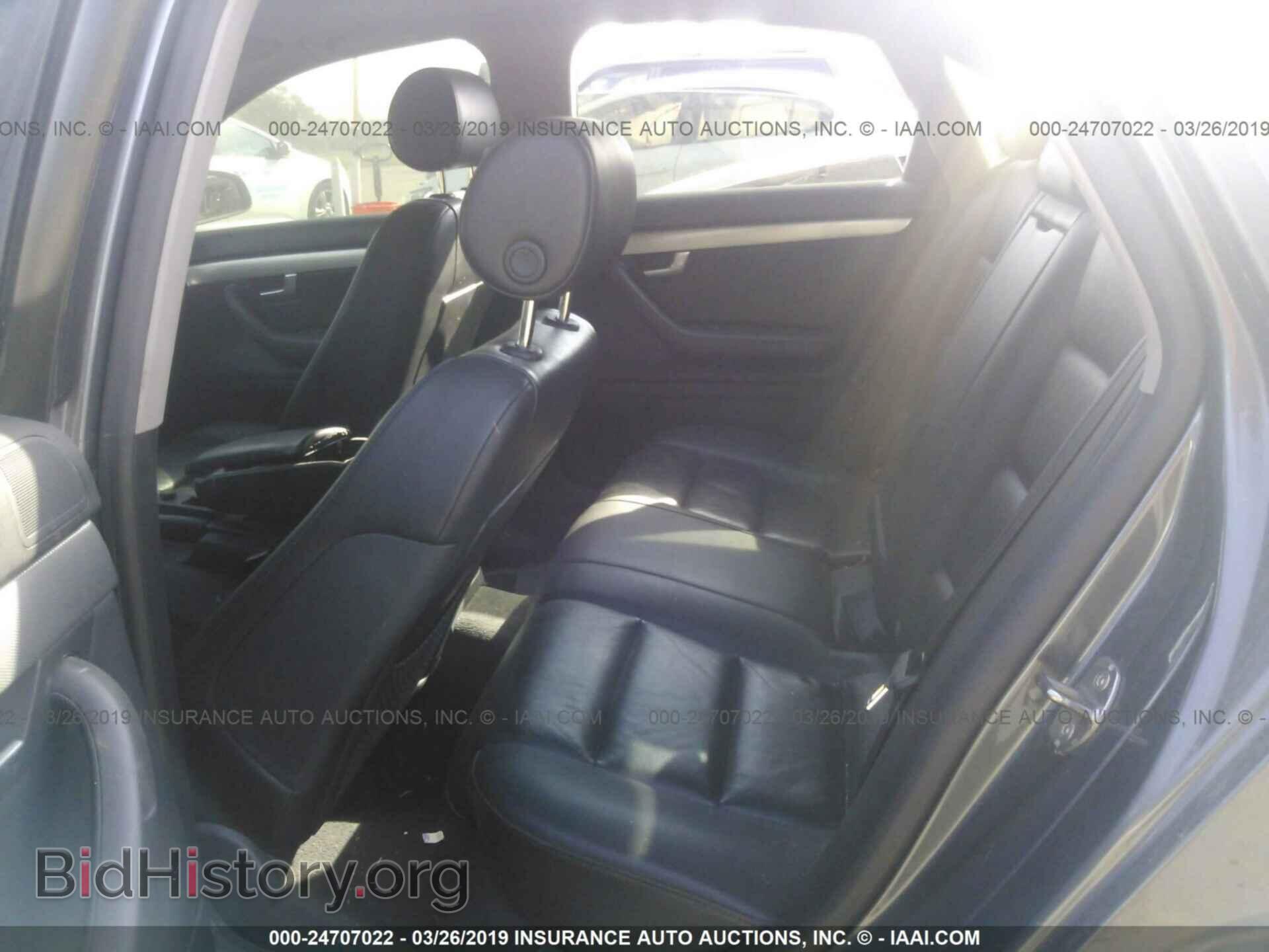 2005 AUDI A4 - VIN: WAULC68E95A046657 - Фото 8