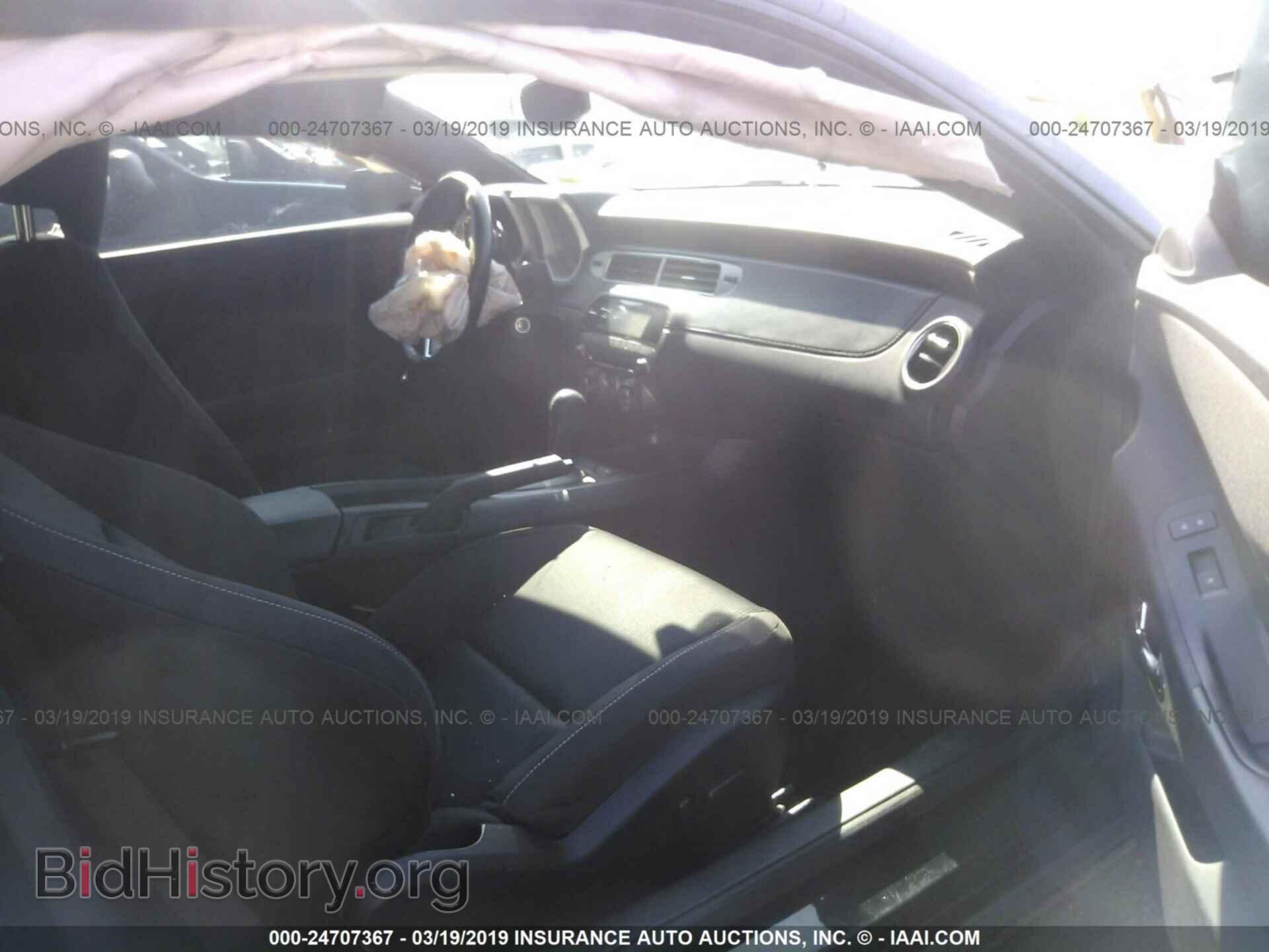 2012 CHEVROLET CAMARO - VIN: 2G1FB1E31C9184087 - Фото 5
