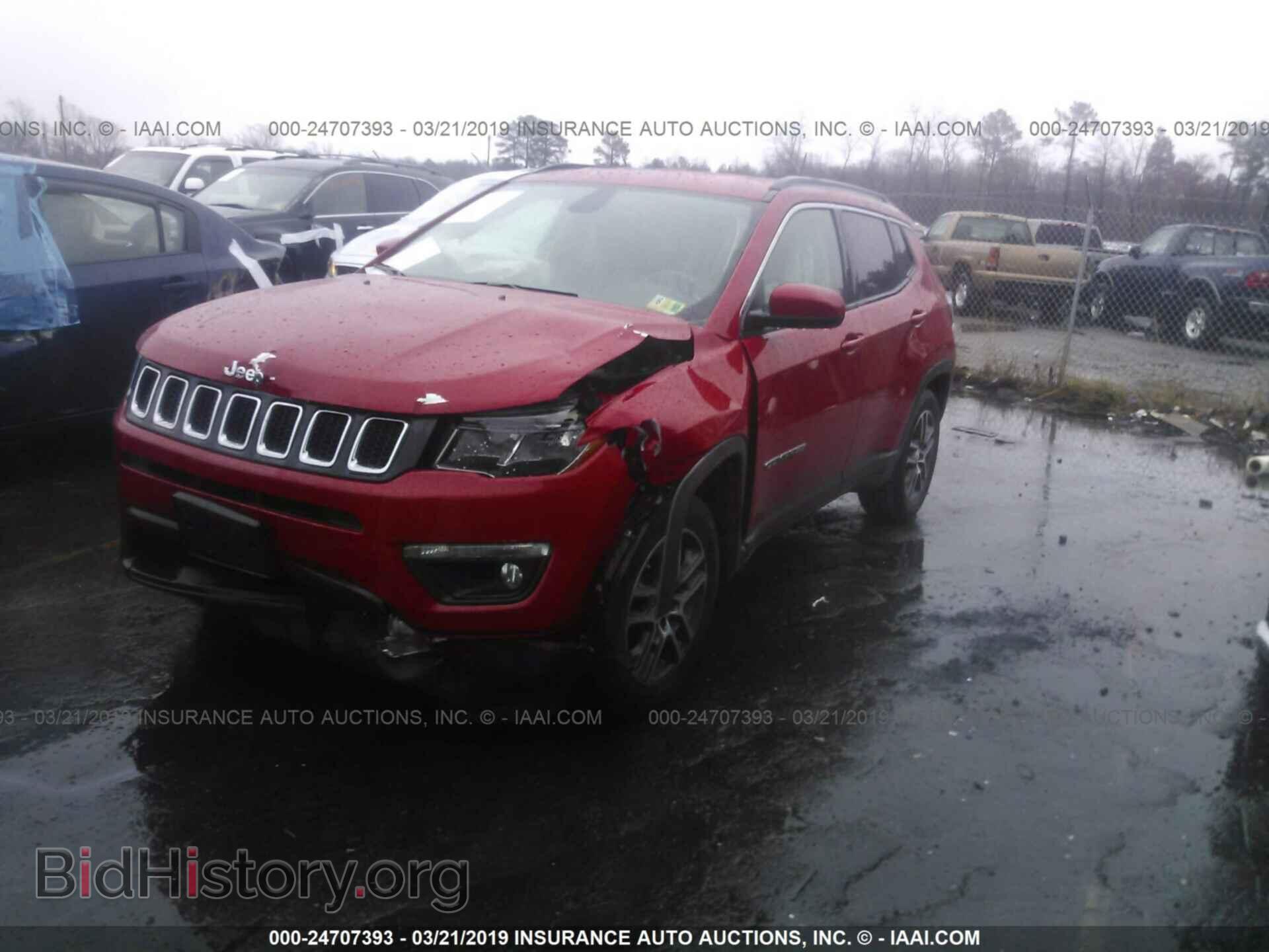 2017 JEEP COMPASS - VIN: 3C4NJCBB2HT624917 - Фото 2