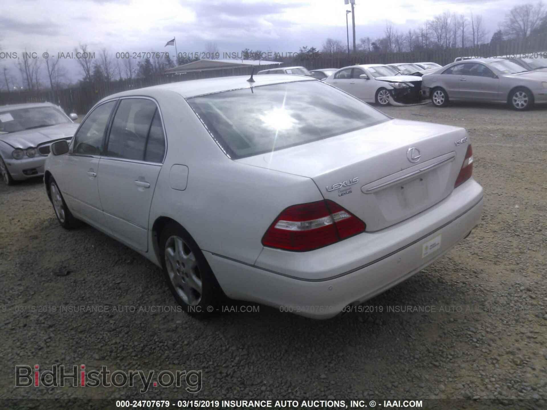 2004 LEXUS LS - VIN: JTHBN36F640150335 - Photo 3