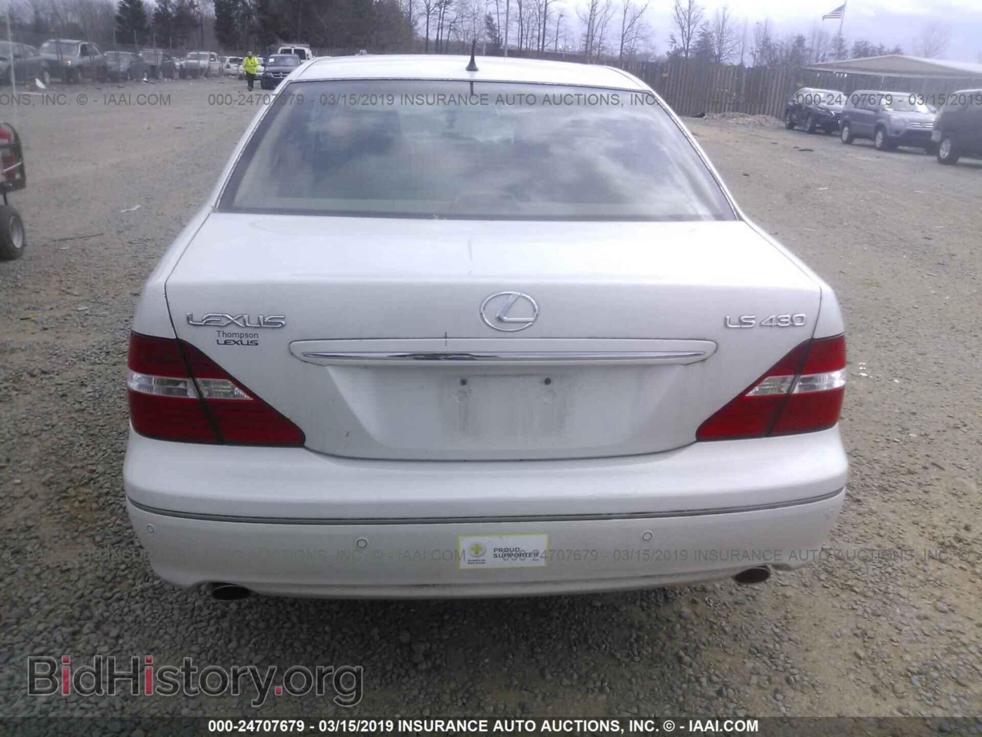 2004 LEXUS LS - VIN: JTHBN36F640150335 - Photo 6