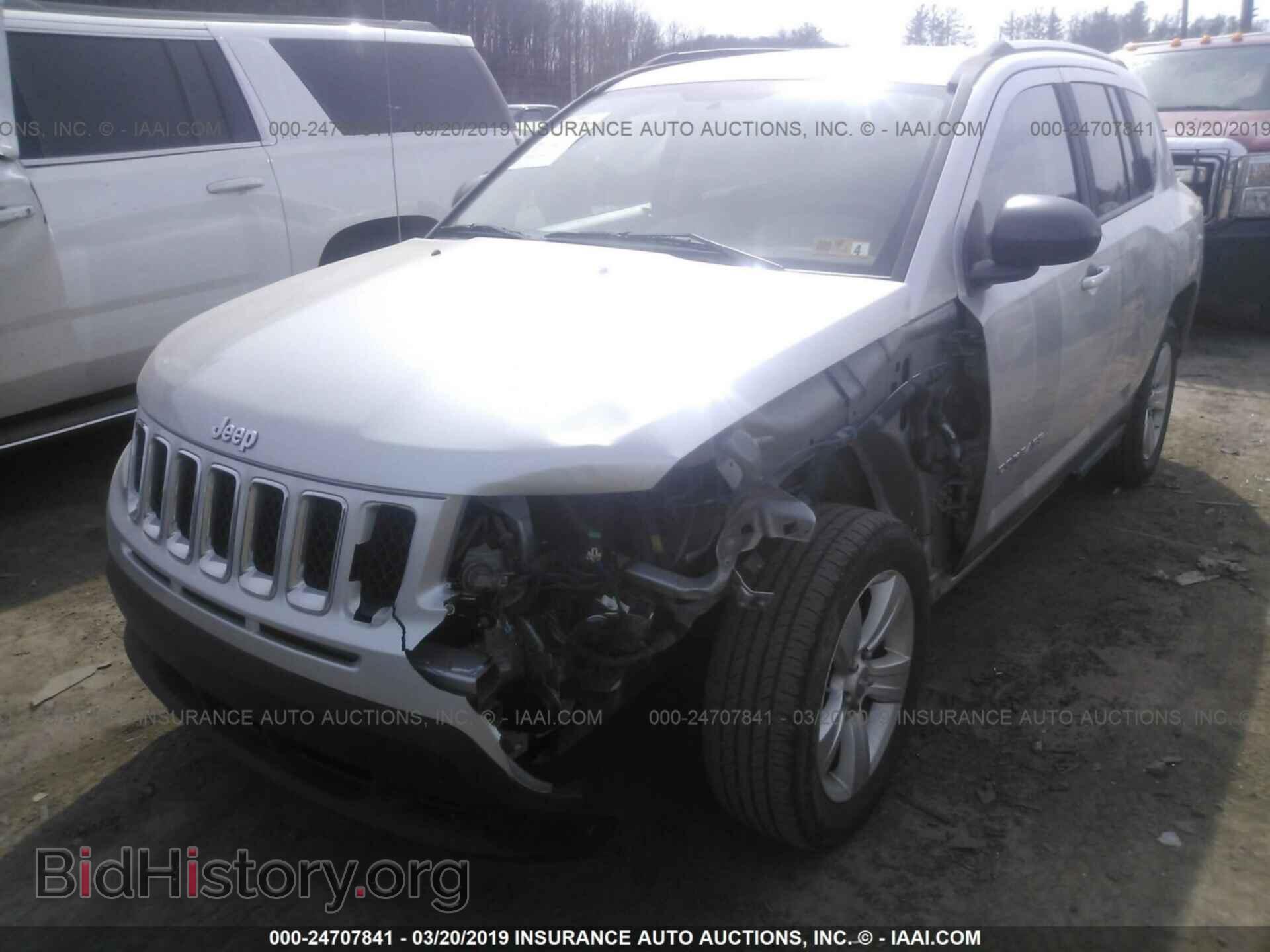 2012 JEEP COMPASS - VIN: 1C4NJDBB6CD675308 - Фото 2