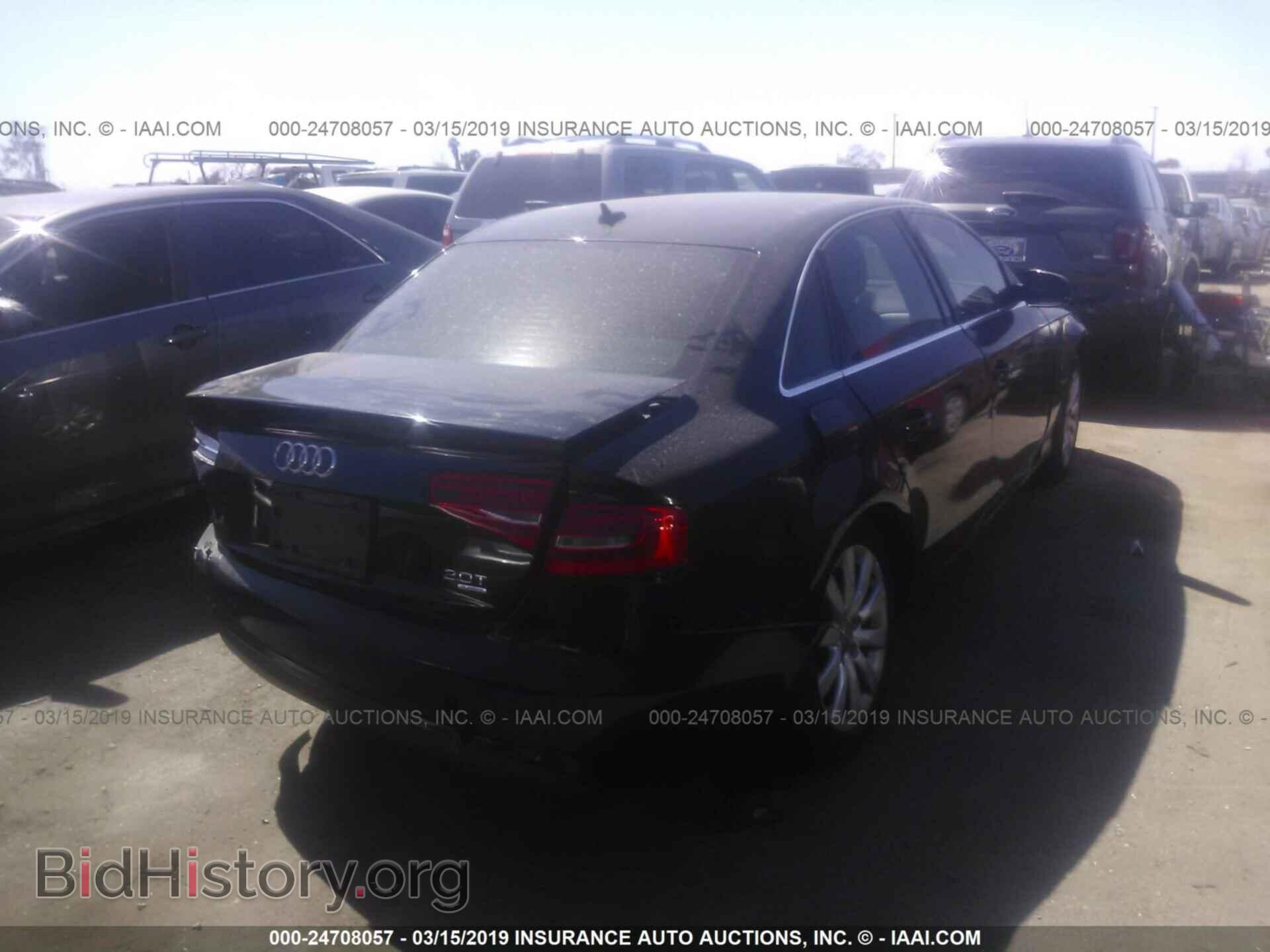 2013 AUDI A4 - VIN: WAUBFAFL0DN039840 - Фото 4
