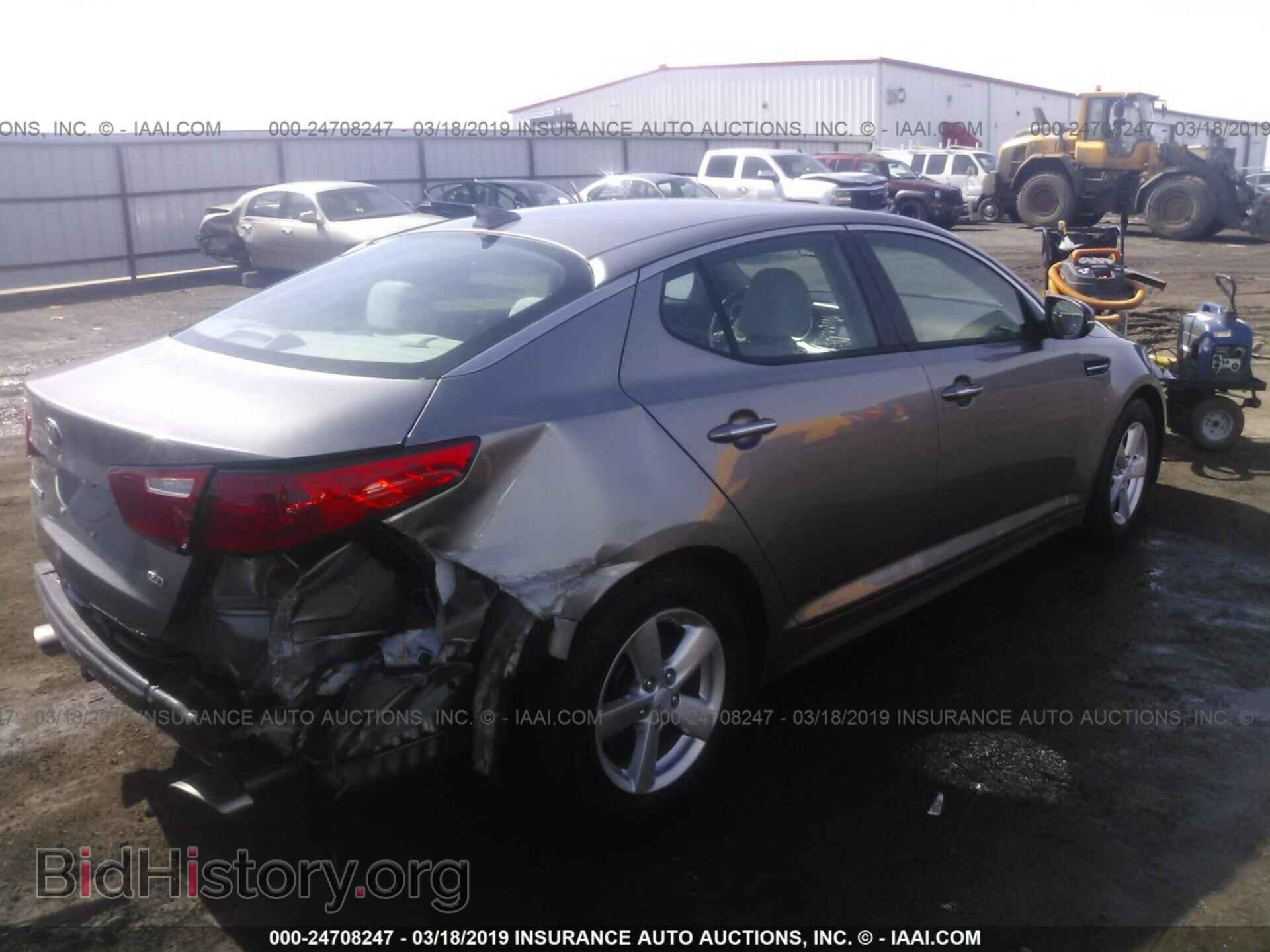 2015 KIA OPTIMA - VIN: 5XXGM4A79FG489219 - Фото 4