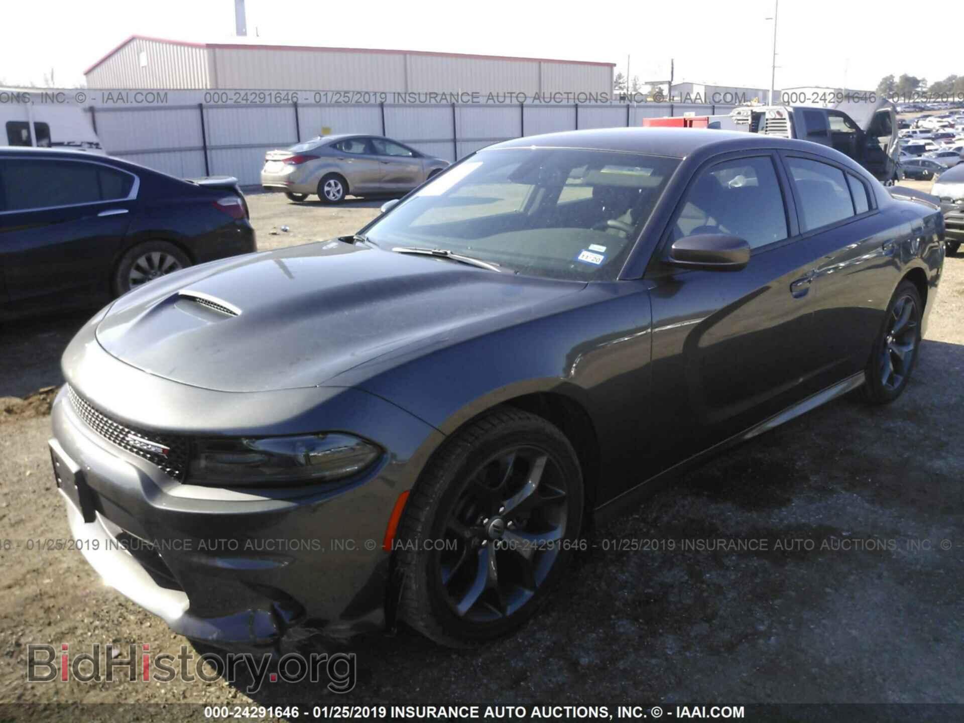 2019 DODGE CHARGER - VIN: 2C3CDXHG8KH567457 - Фото 2