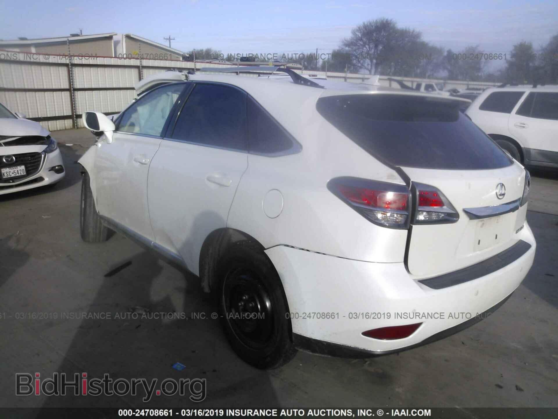 2013 LEXUS RX - VIN: 2T2ZK1BA8DC106961 - Photo 3