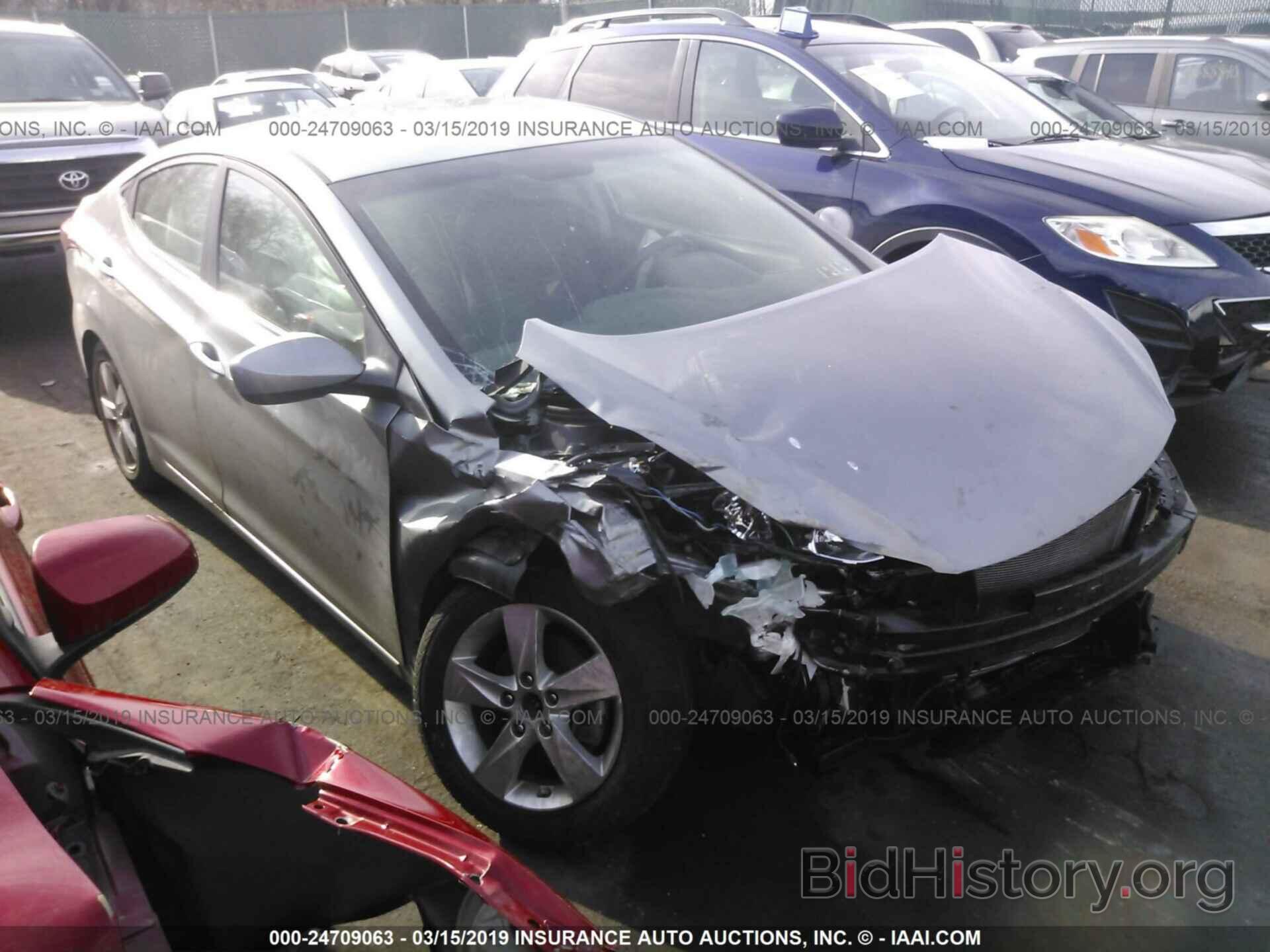 Photo KMHDH4AE8DU918195 - HYUNDAI ELANTRA 2013