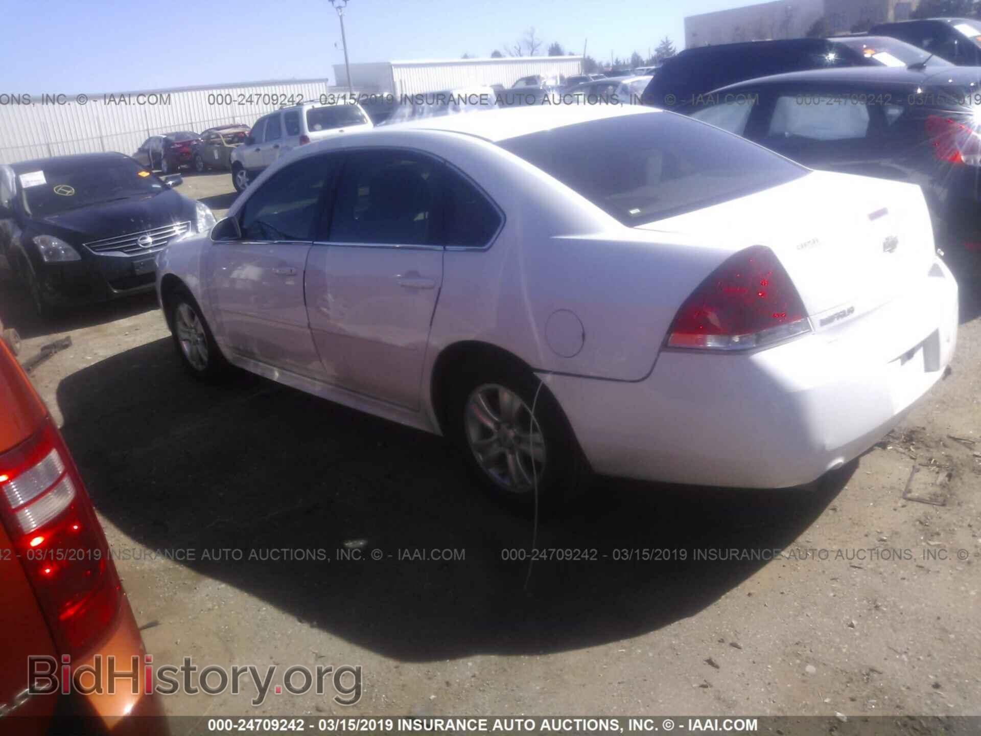 2012 CHEVROLET IMPALA - VIN: 2G1WF5E34C1276806 - Фото 3