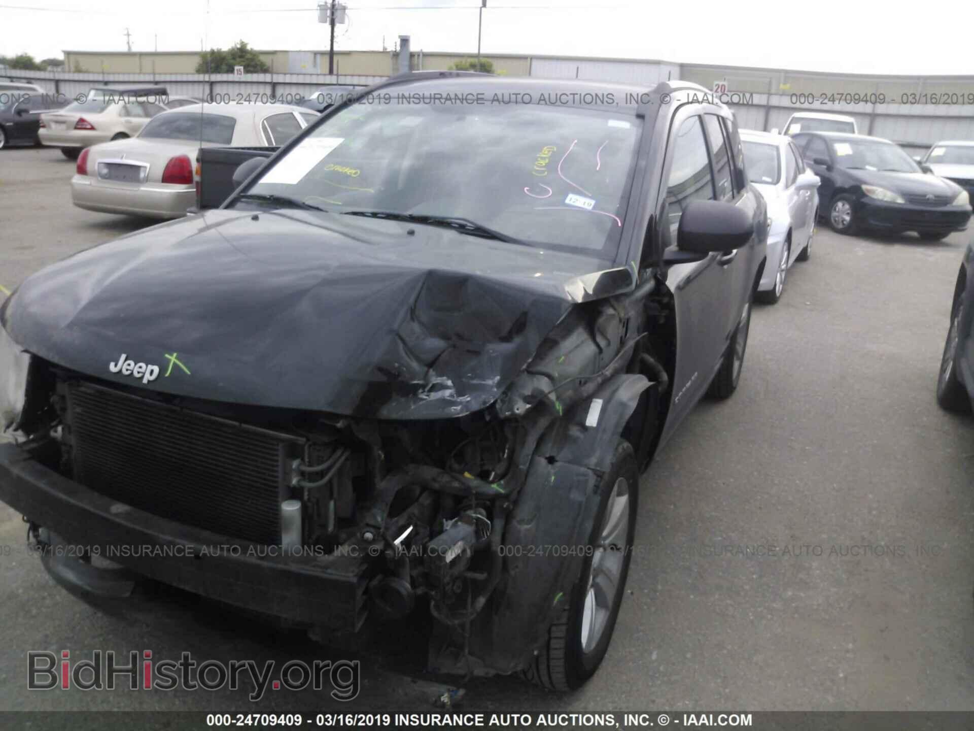 2013 JEEP COMPASS - VIN: 1C4NJCBB7DD183124 - Фото 2