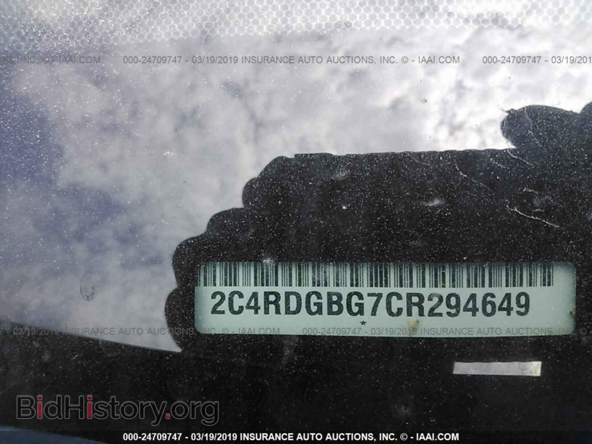 2012 DODGE GRAND CARAVAN - VIN: 2C4RDGBG7CR294649 - Фото 9