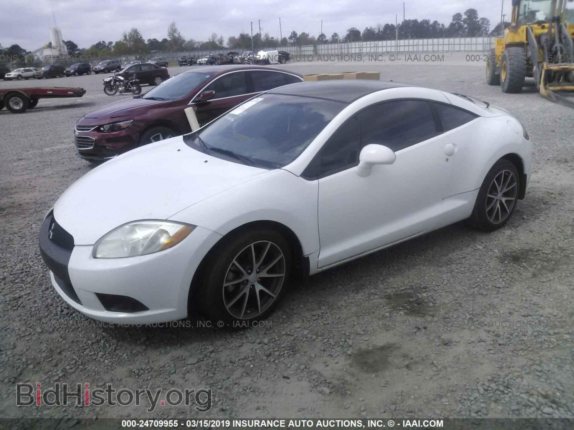 2012 MITSUBISHI ECLIPSE - VIN: 4A31K5DF6CE001118 - Фото 2
