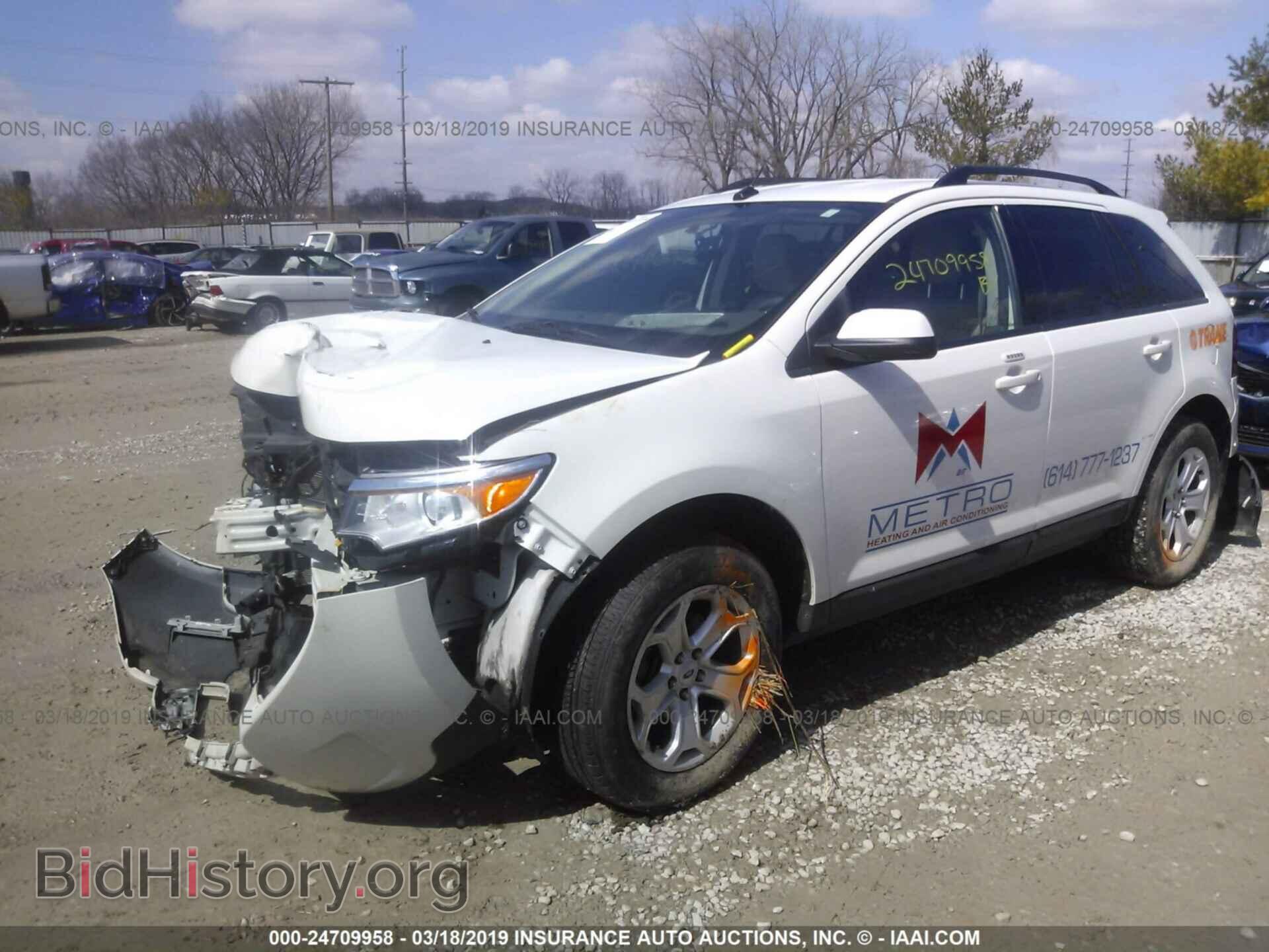 2013 FORD EDGE - VIN: 2FMDK3JCXDBC65367 - Фото 2