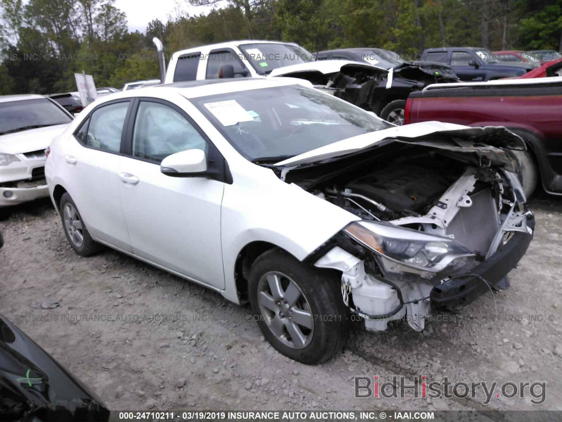 Photo 2T1BURHE7EC136849 - TOYOTA COROLLA 2014