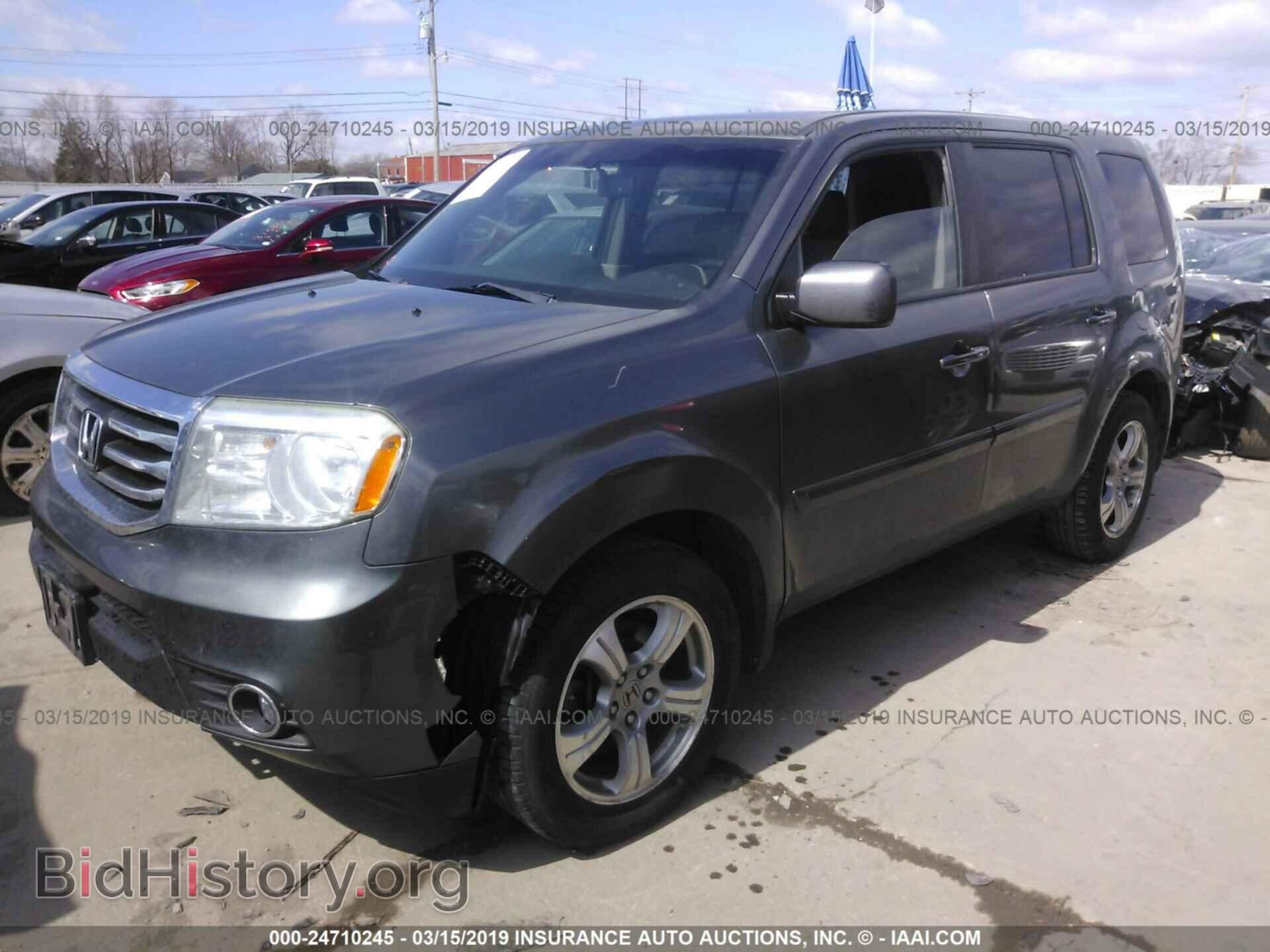 2012 HONDA PILOT - VIN: 5FNYF4H55CB038337 - Photo 2