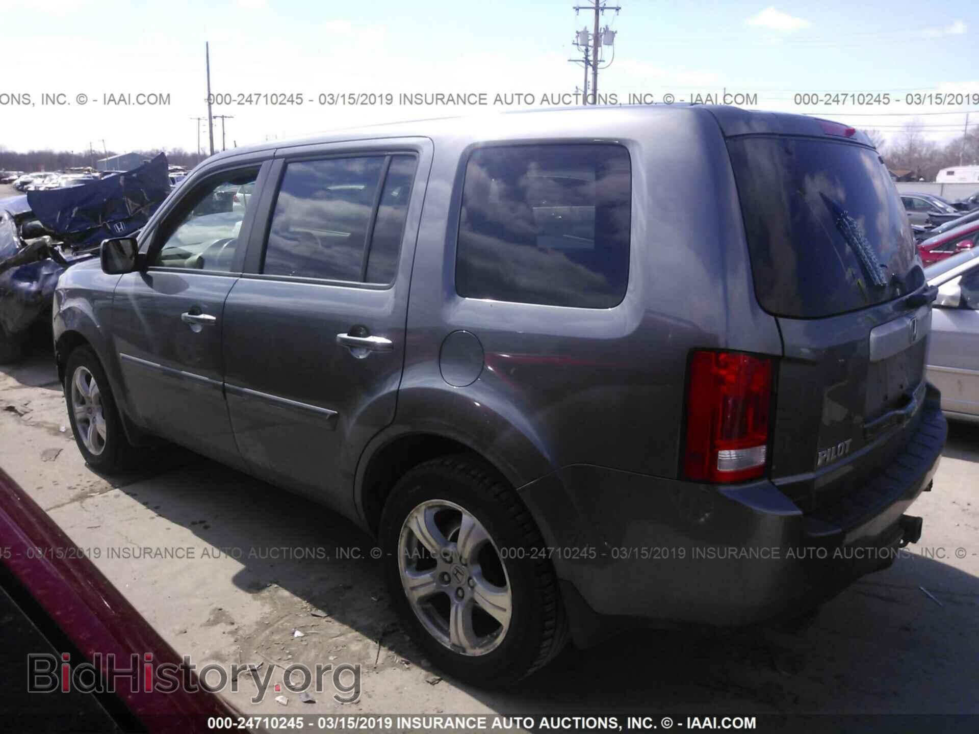 2012 HONDA PILOT - VIN: 5FNYF4H55CB038337 - Photo 3