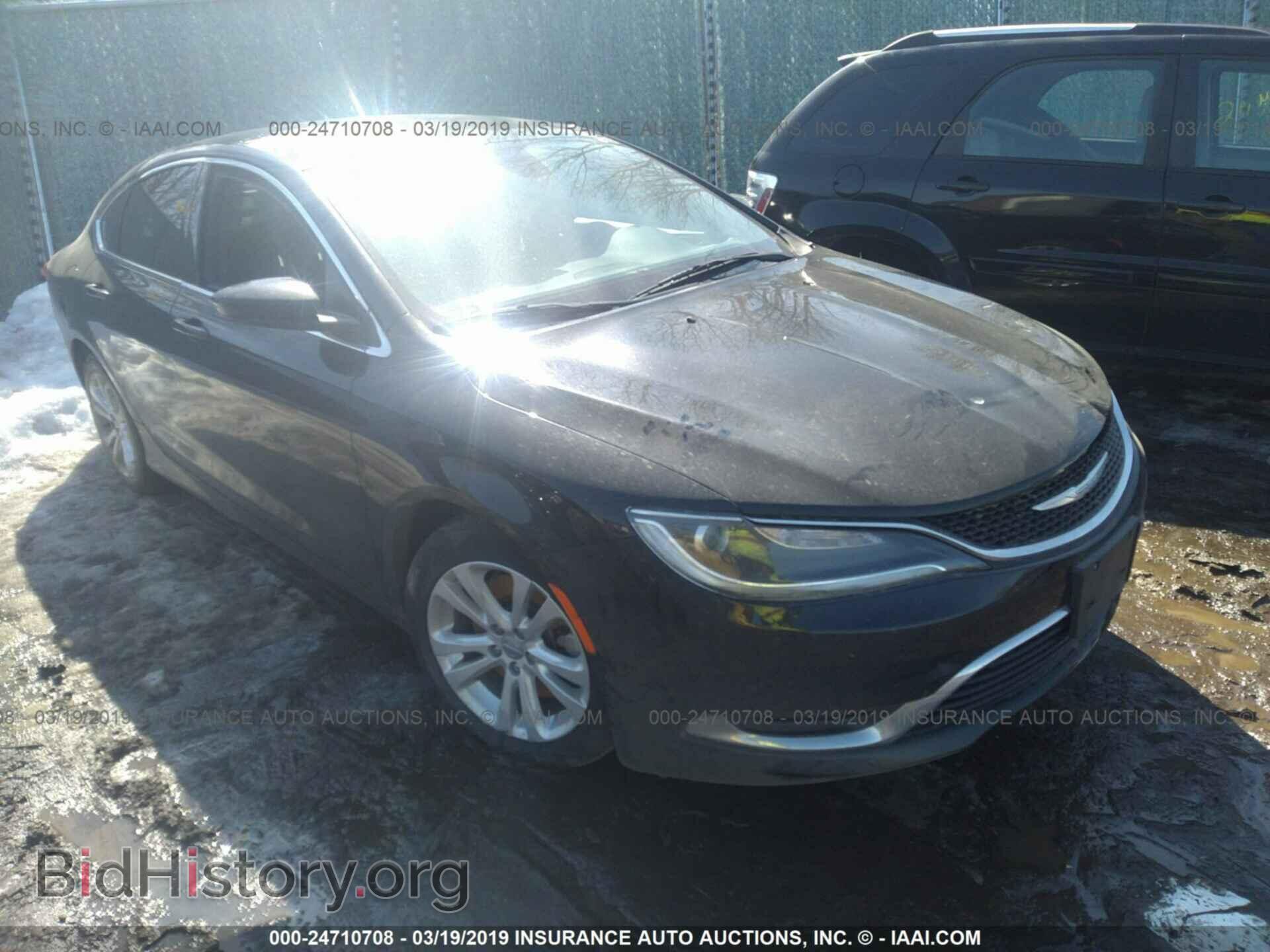 Photo 1C3CCCAG9GN106711 - CHRYSLER 200 2016