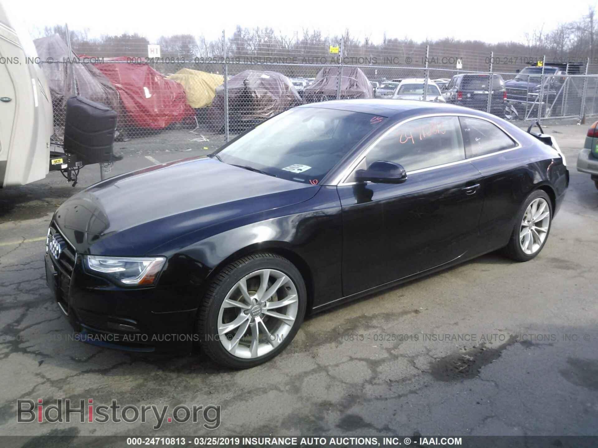 2013 AUDI A5 - VIN: WAULFAFR4DA035015 - Фото 2