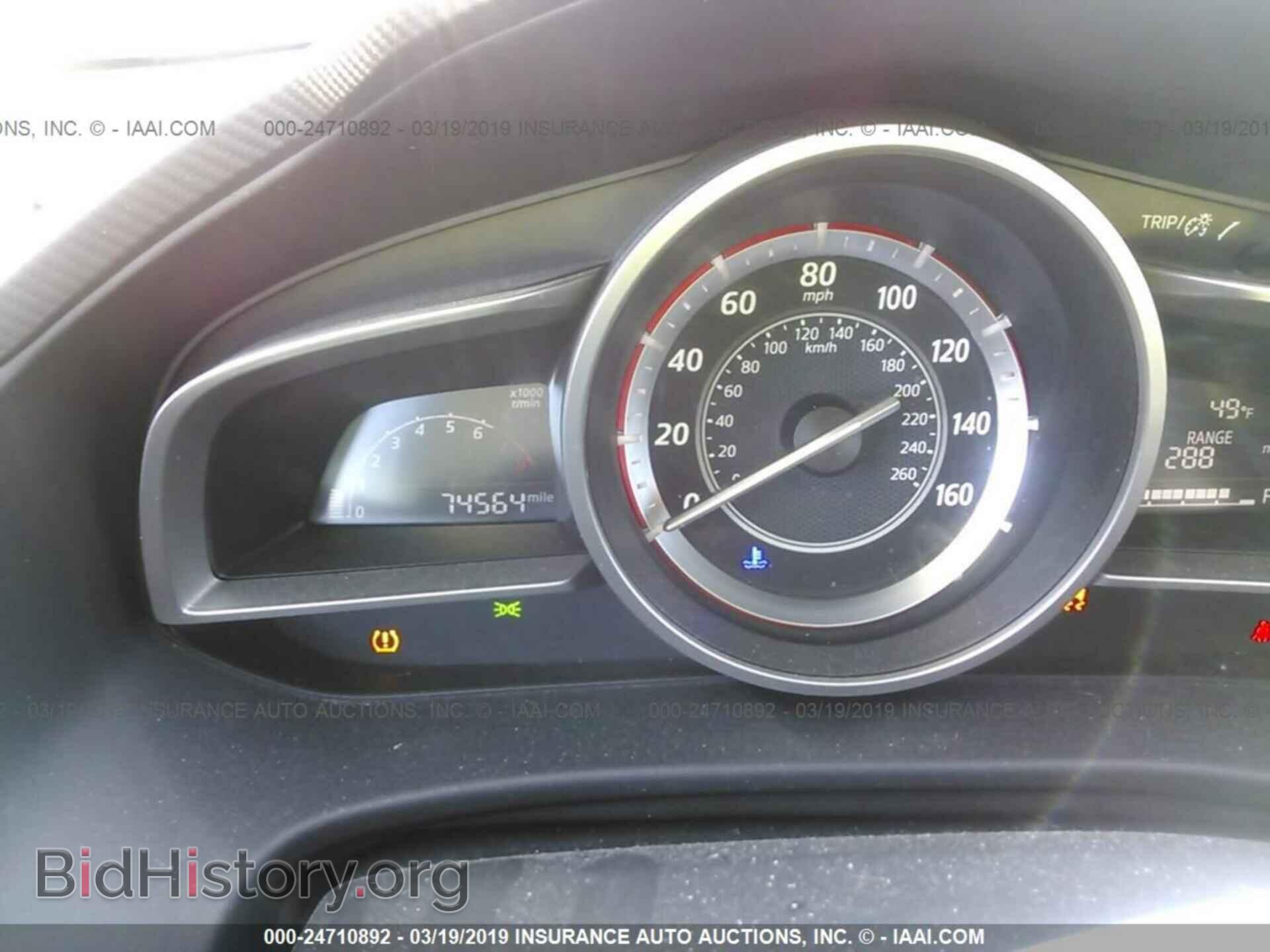 2014 MAZDA 3 - VIN: JM1BM1U75E1158281 - Фото 7
