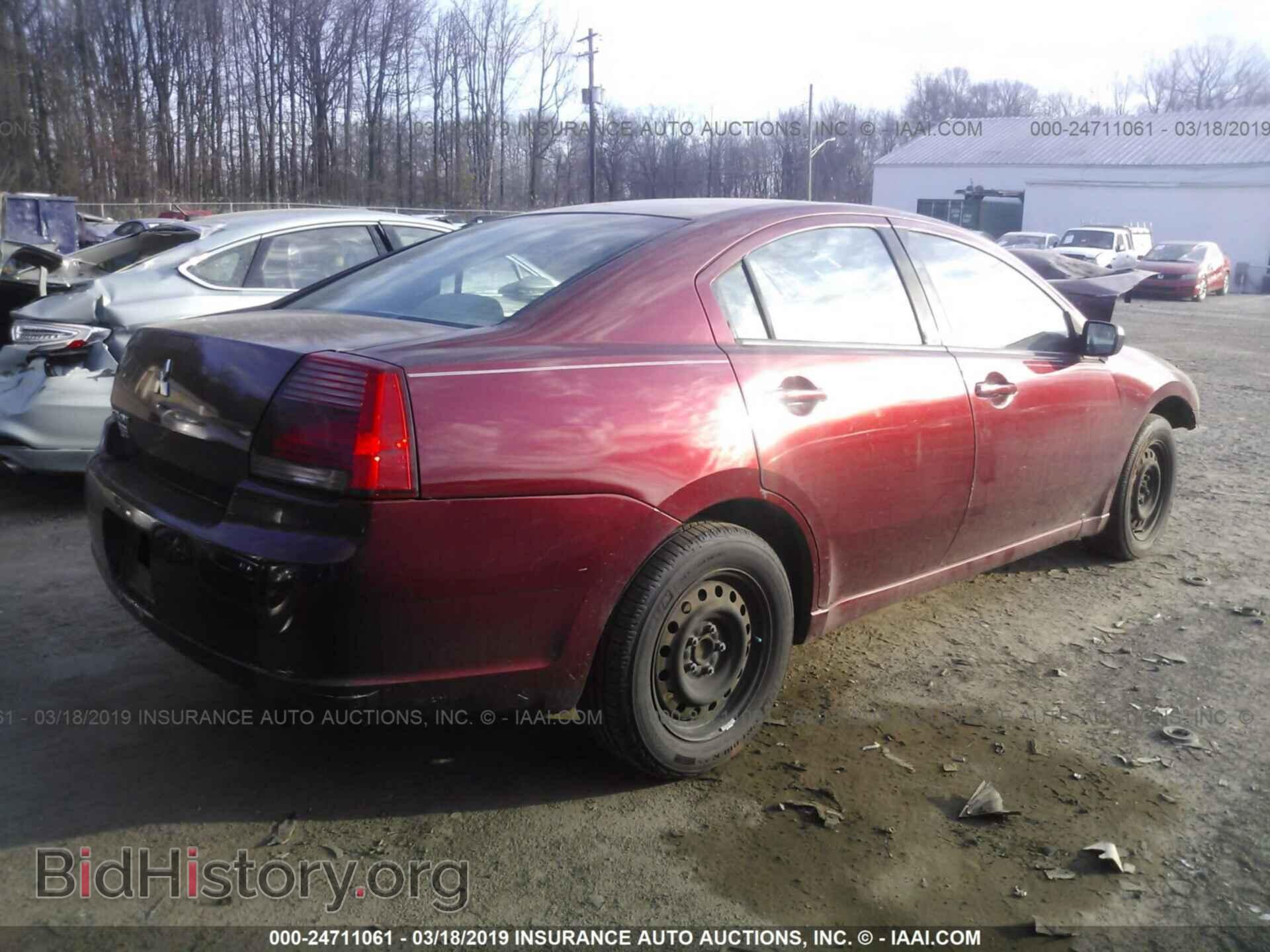 2007 MITSUBISHI GALANT - VIN: 4A3AB36F47E068727 - Фото 4