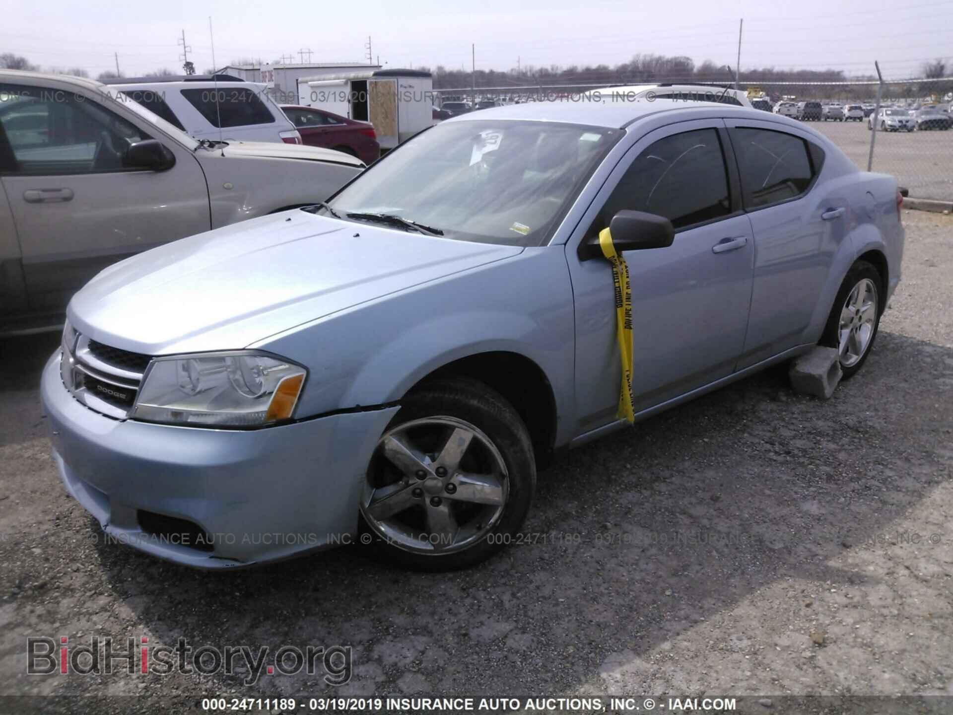 2013 DODGE AVENGER - VIN: 1C3CDZAB4DN711574 - Фото 2