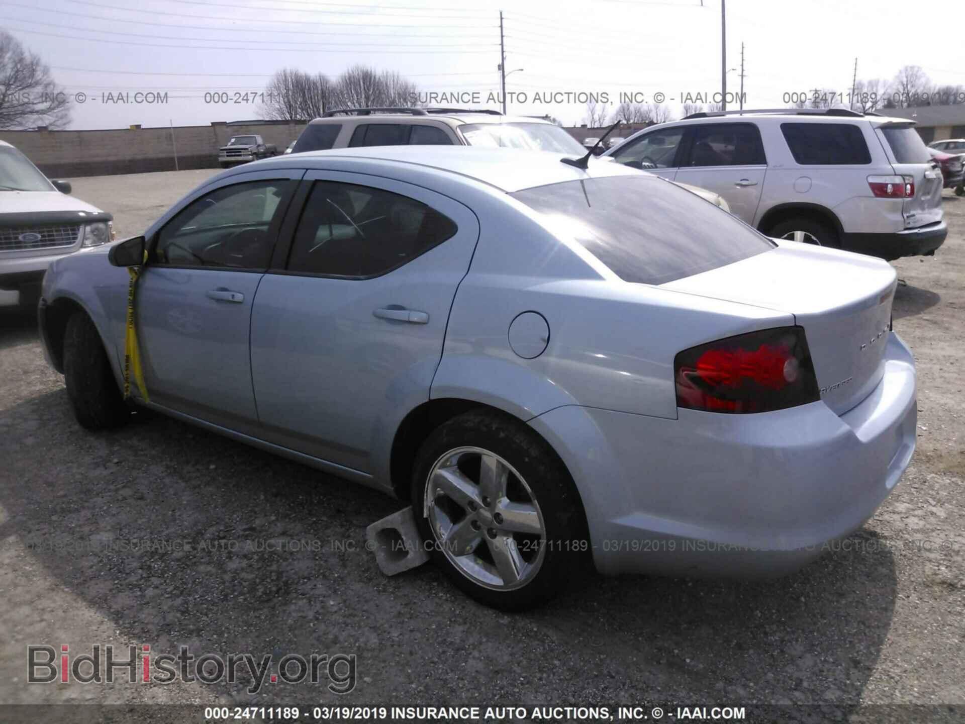 2013 DODGE AVENGER - VIN: 1C3CDZAB4DN711574 - Фото 3