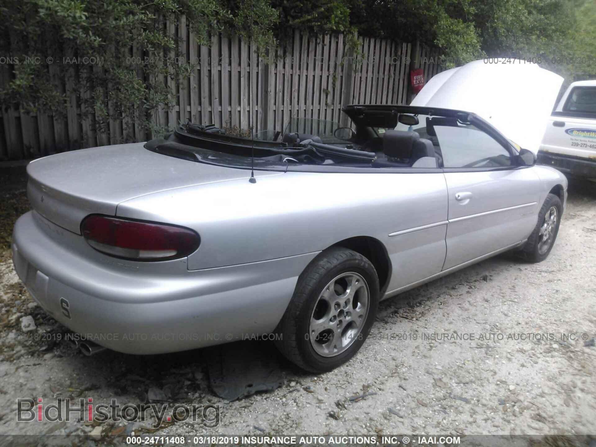 2000 CHRYSLER SEBRING - VIN: 3C3EL55H7YT305295 - Фото 4