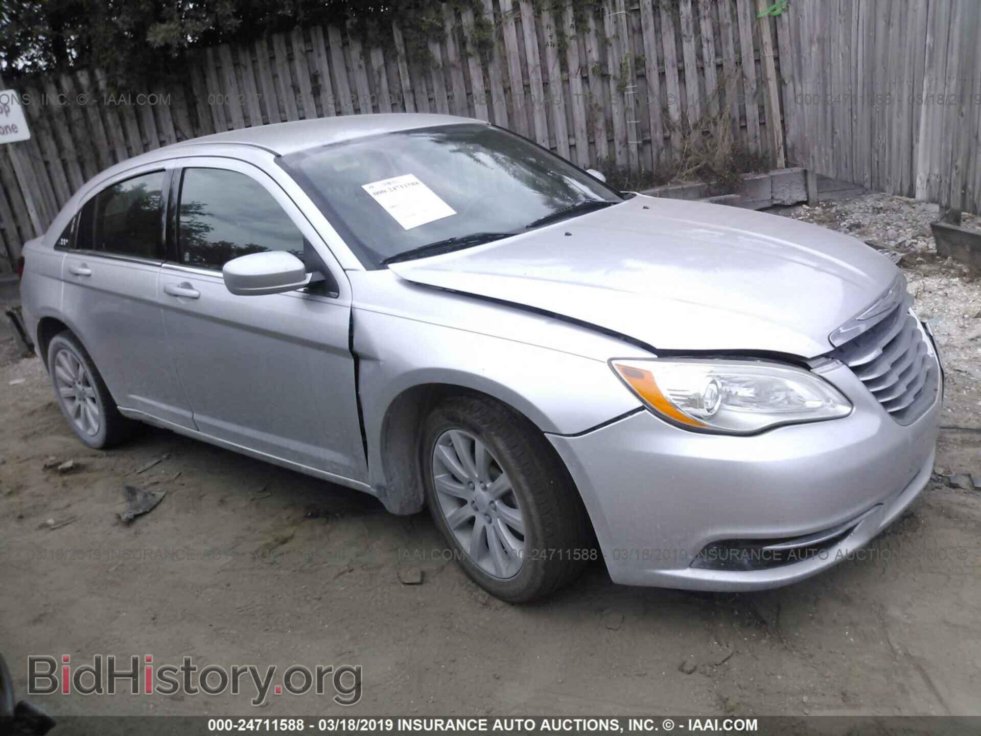 Фотография 1C3CCBBB6CN205686 - CHRYSLER 200 2012