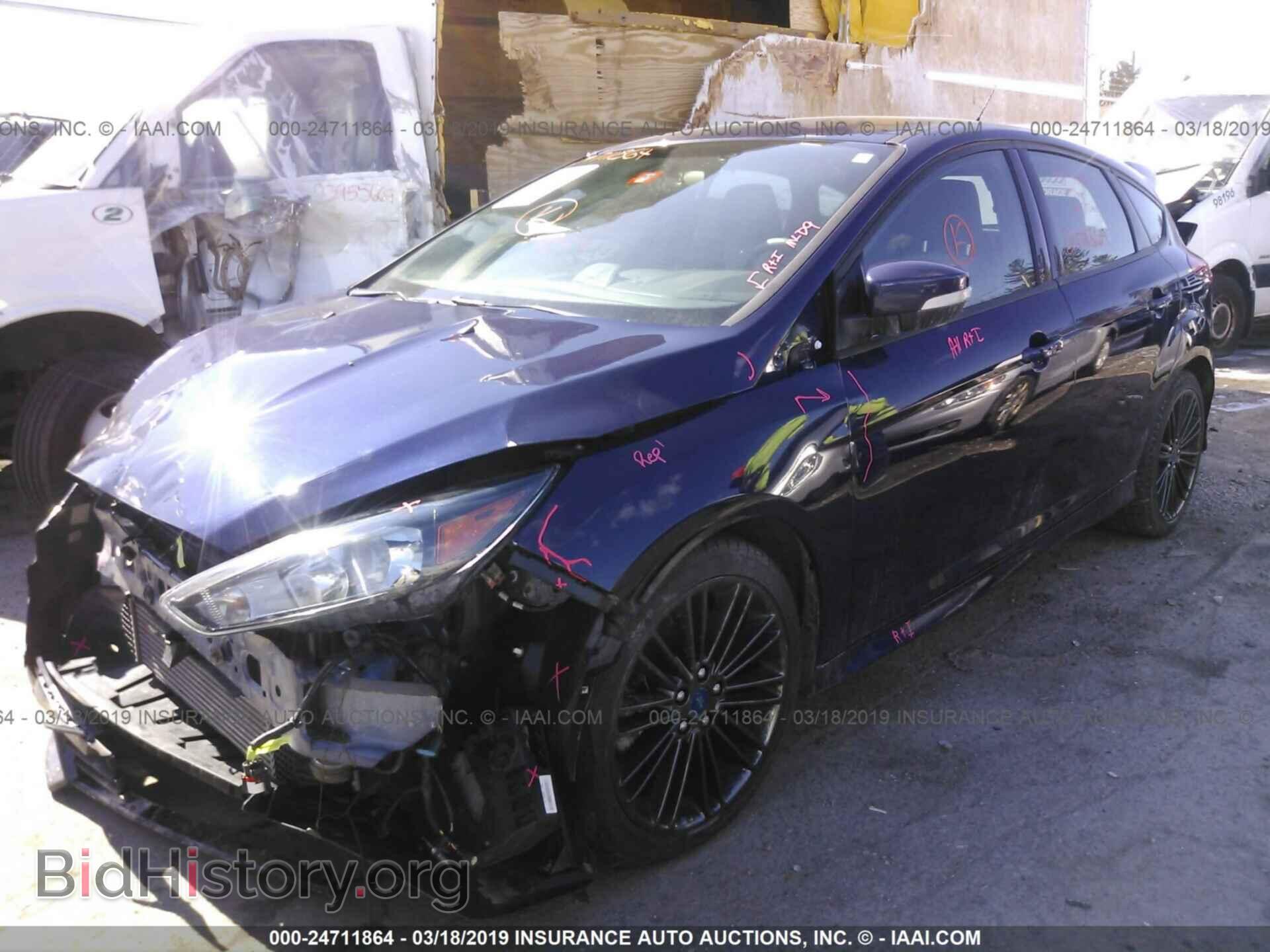 2017 FORD FOCUS - VIN: 1FADP3L90HL320377 - Фото 2