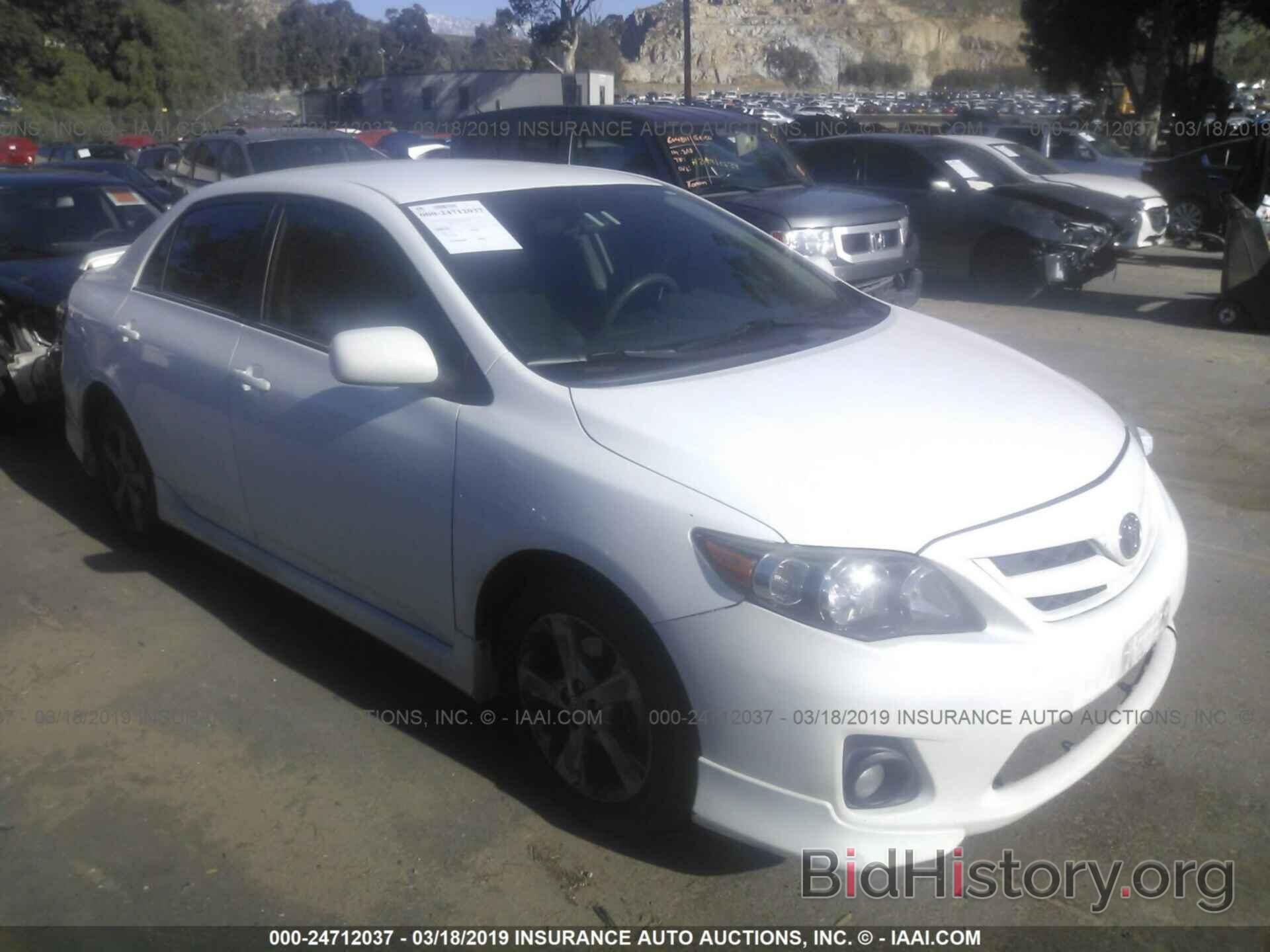 Photo 2T1BU4EE5CC797378 - TOYOTA COROLLA 2012