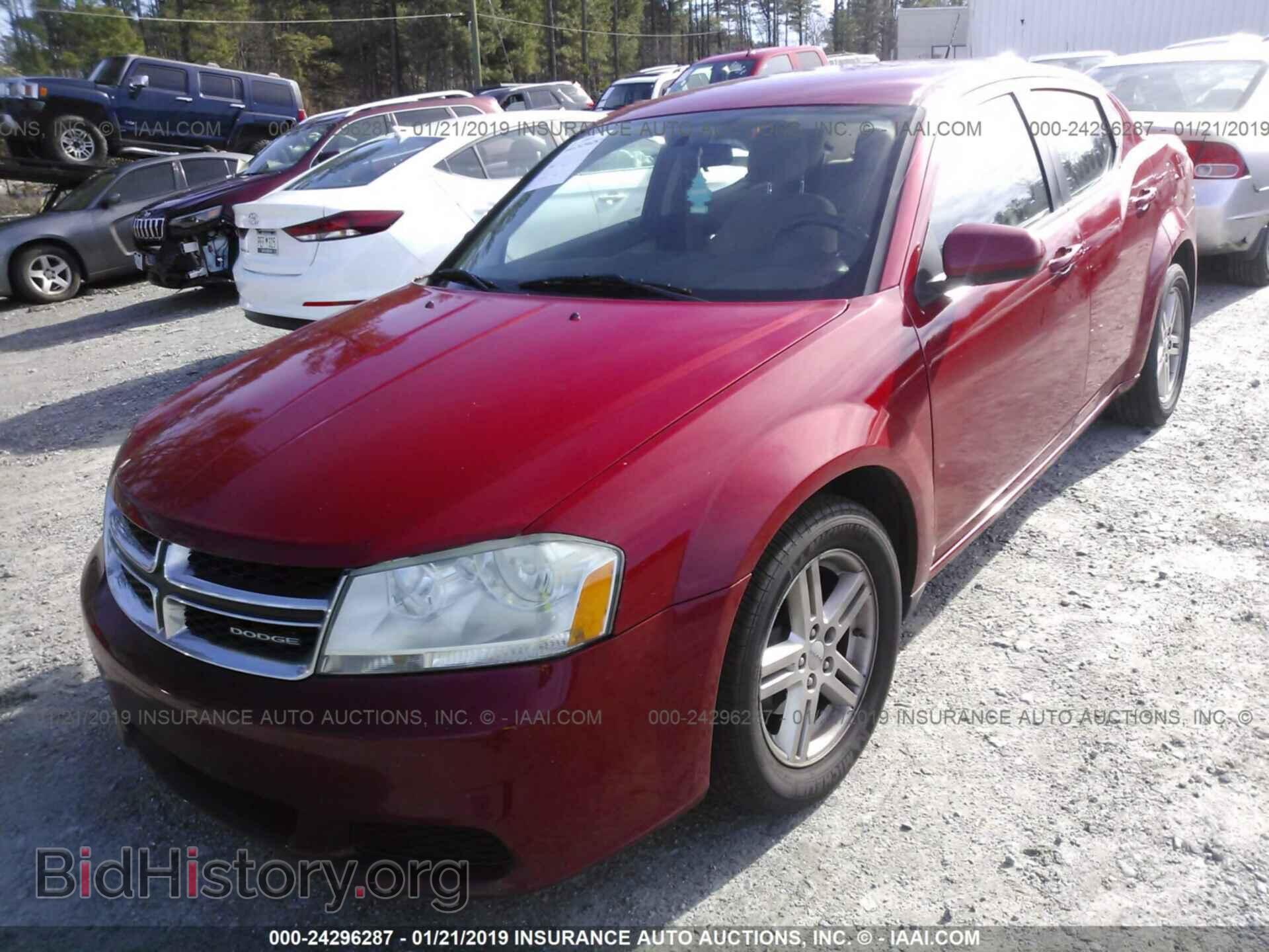 2011 DODGE AVENGER - VIN: 1B3BD1FB6BN508962 - Фото 2