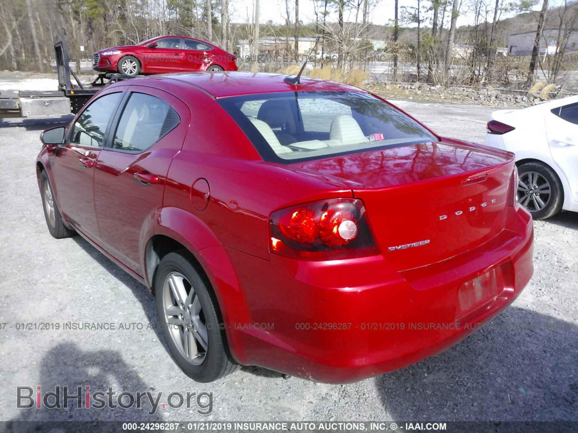 2011 DODGE AVENGER - VIN: 1B3BD1FB6BN508962 - Фото 3