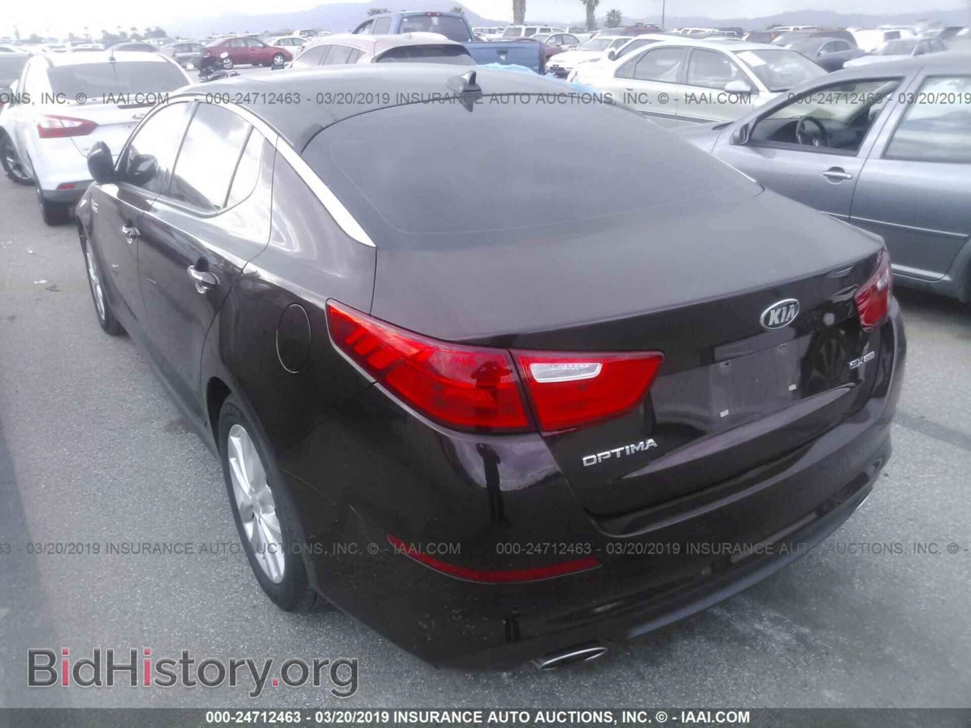 2015 KIA OPTIMA - VIN: 5XXGN4A74FG433427 - Фото 3