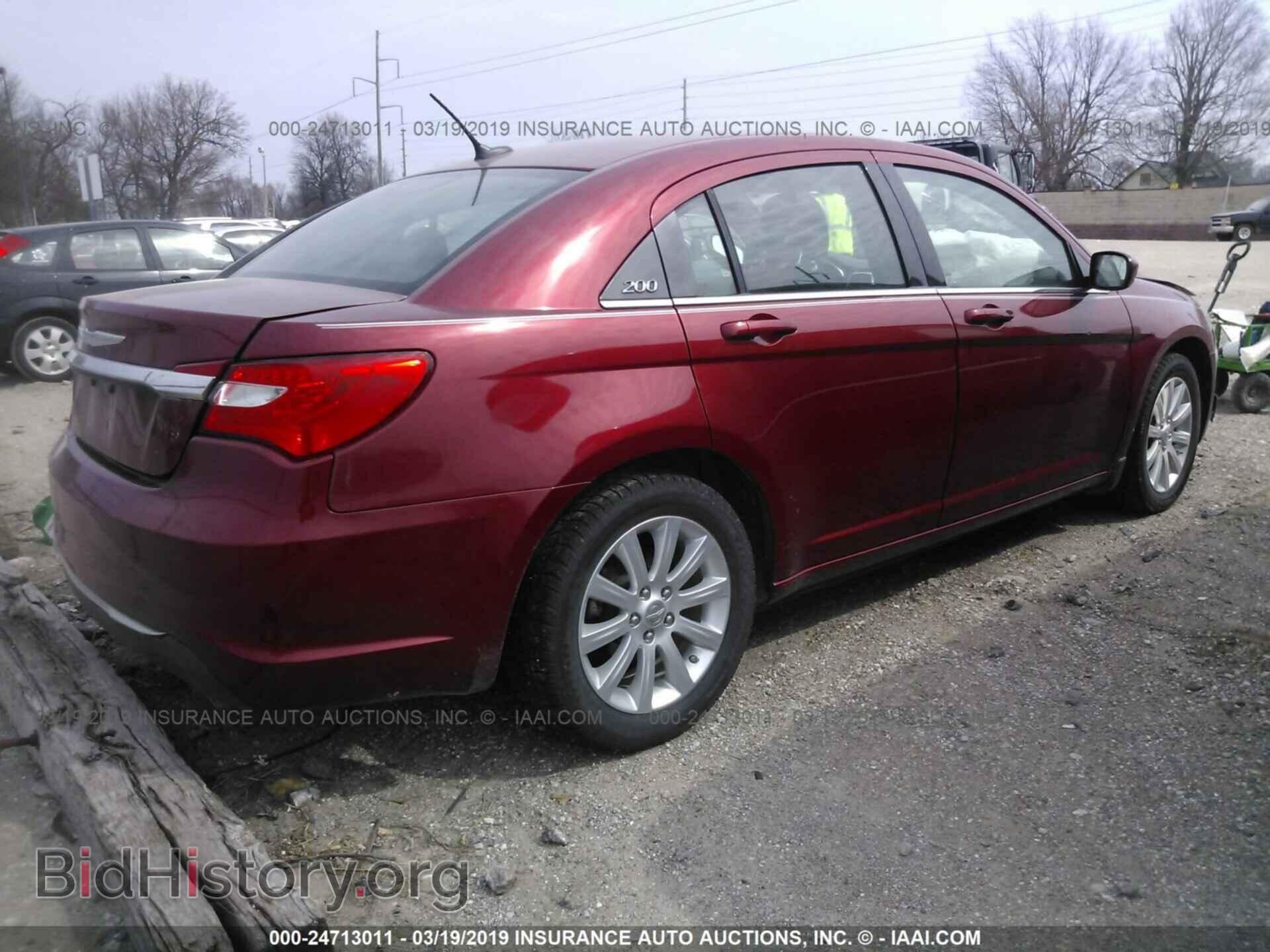 2012 CHRYSLER 200 - VIN: 1C3CCBBG9CN321380 - Фото 4