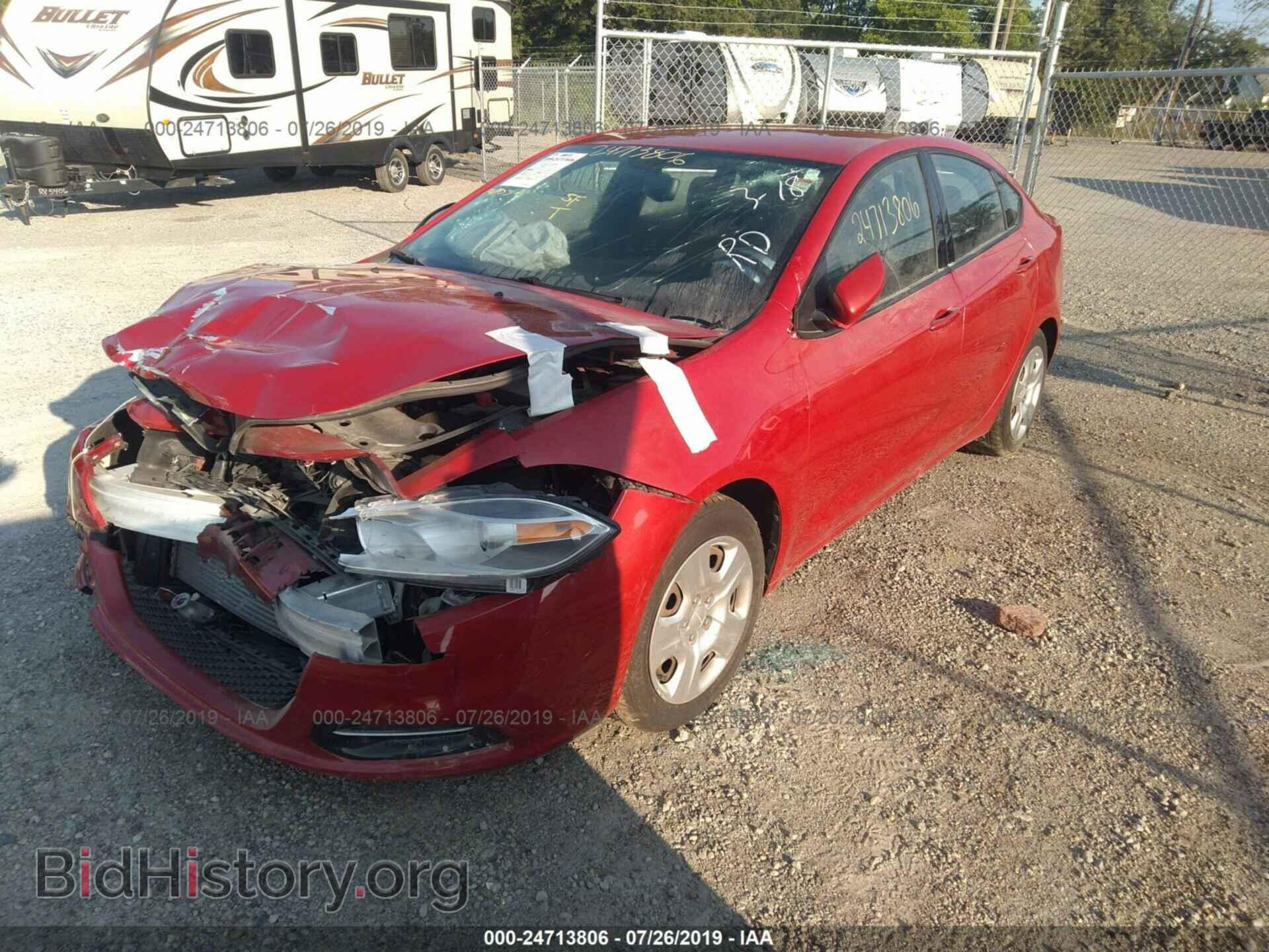 2013 DODGE DART - VIN: 1C3CDFAH1DD307785 - Фото 2