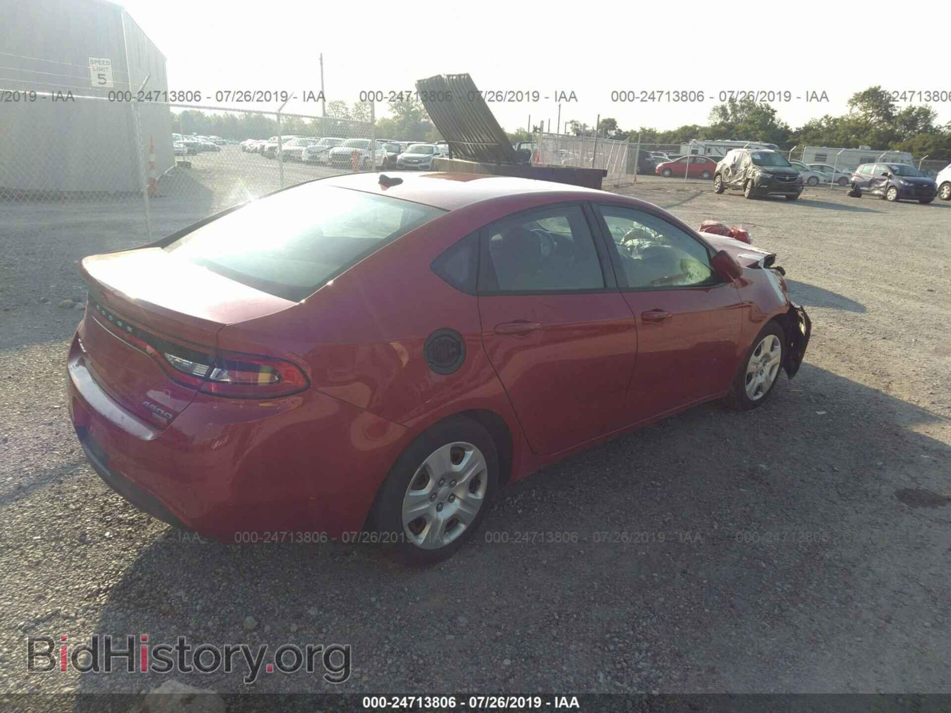 2013 DODGE DART - VIN: 1C3CDFAH1DD307785 - Фото 4