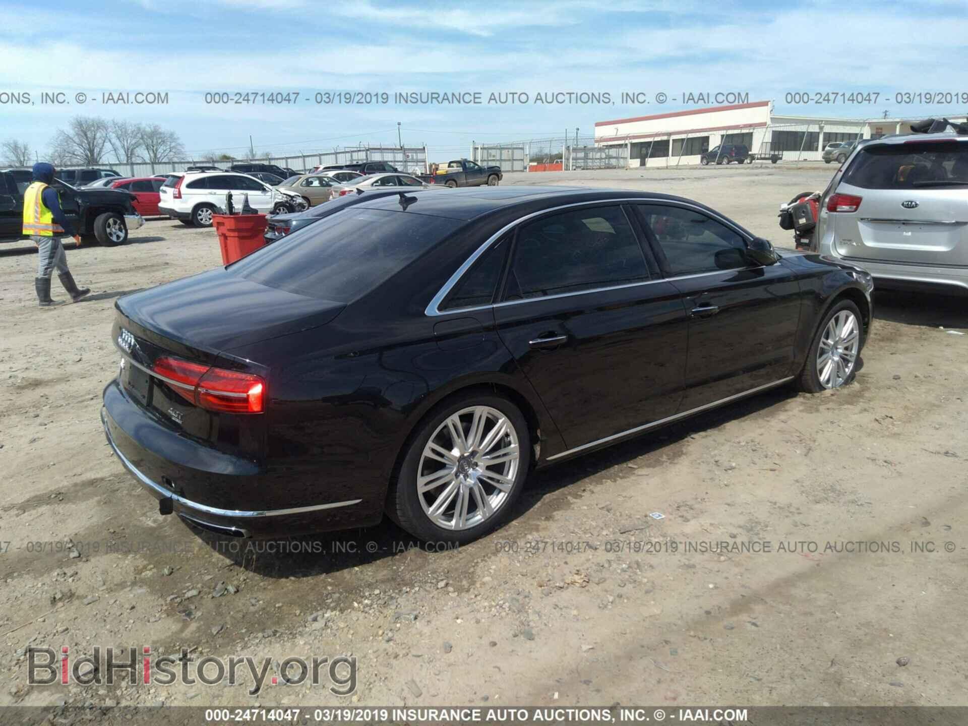 2015 AUDI A8 - VIN: WAU32AFD8FN040486 - Фото 4