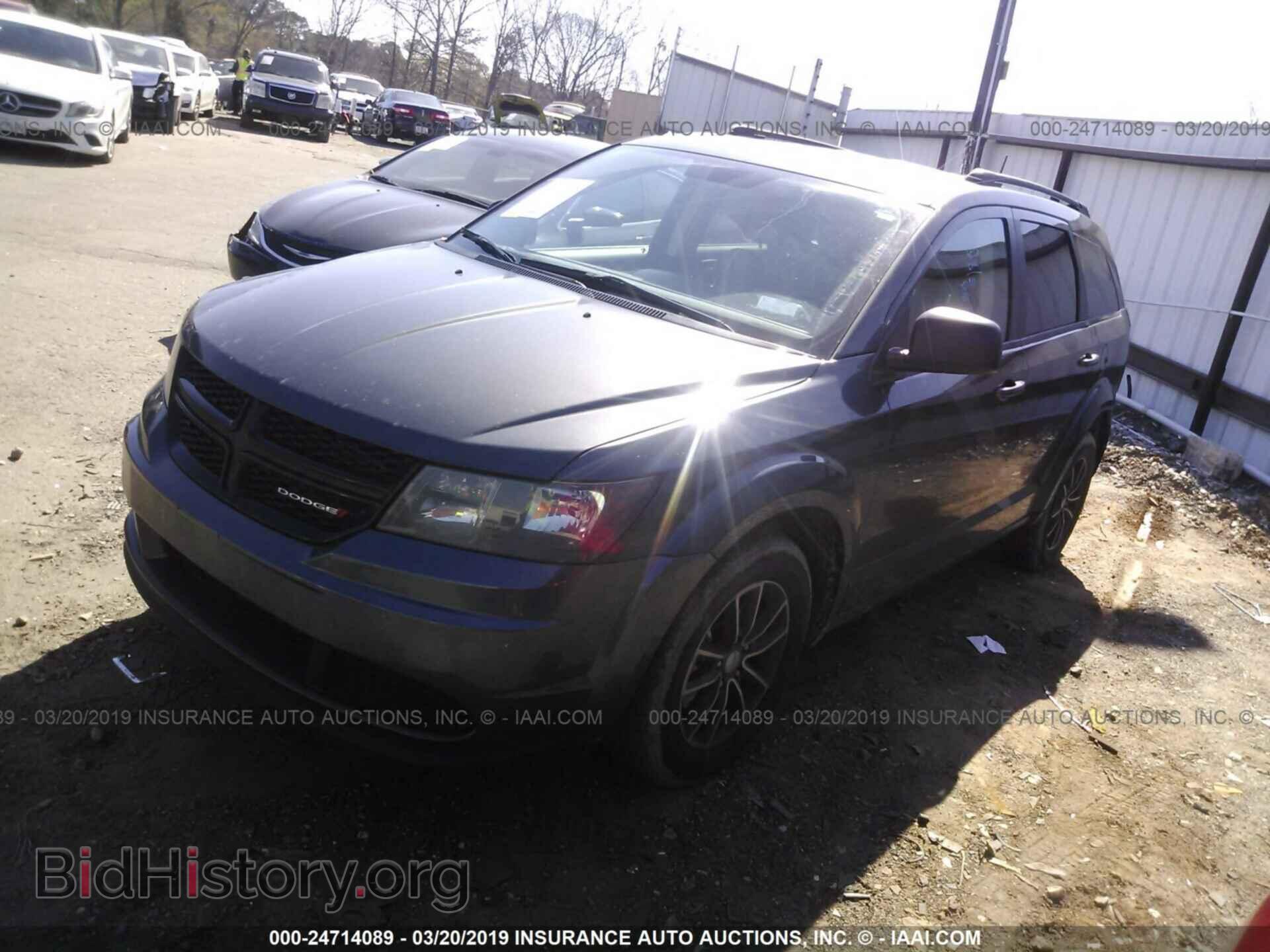 2017 DODGE JOURNEY - VIN: 3C4PDCAB5HT696678 - Фото 2