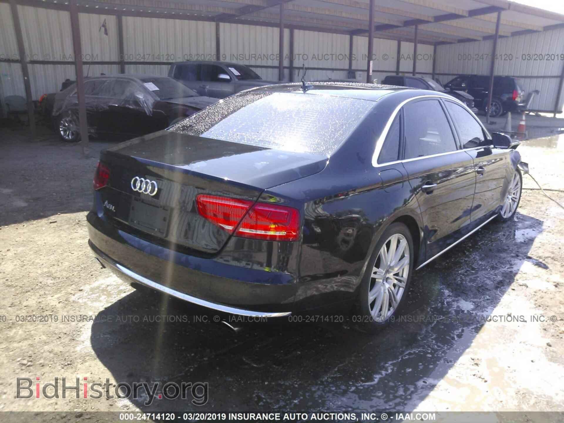 2014 AUDI A8 - VIN: WAURGAFD1EN003807 - Фото 4