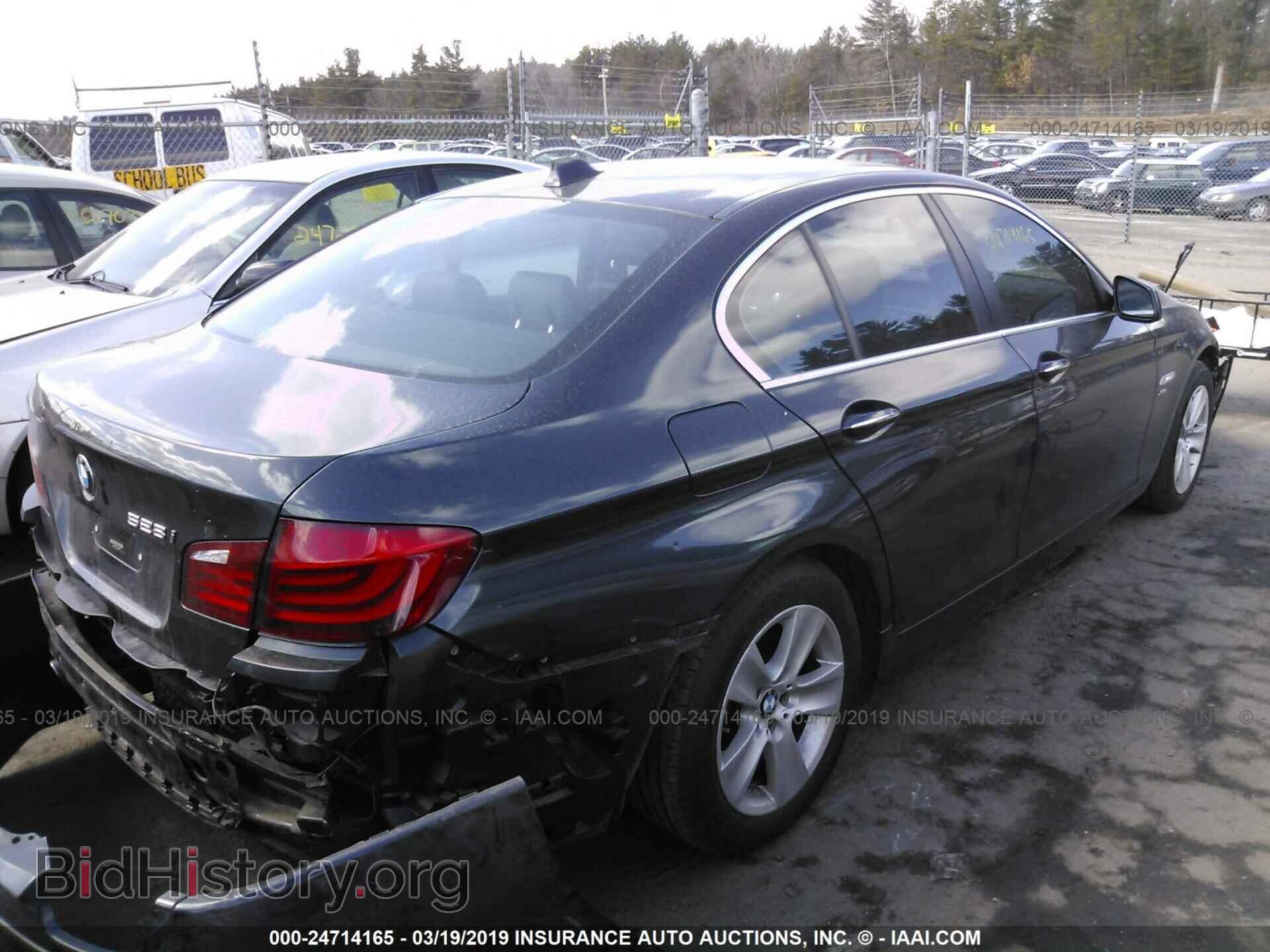 2012 BMW 528 - VIN: WBAXH5C57CDW03999 - Фото 4