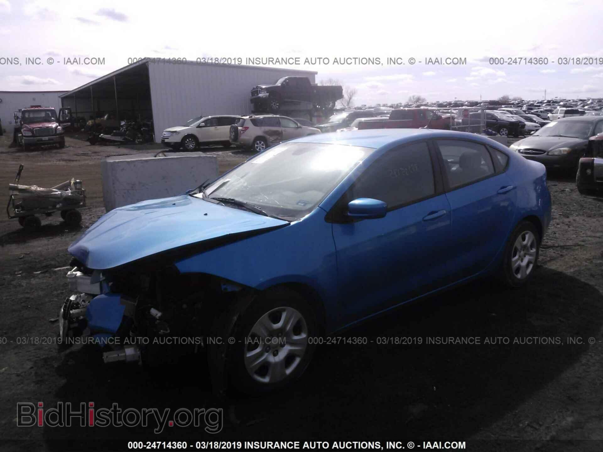 2015 DODGE DART - VIN: 1C3CDFAA7FD252216 - Фото 2