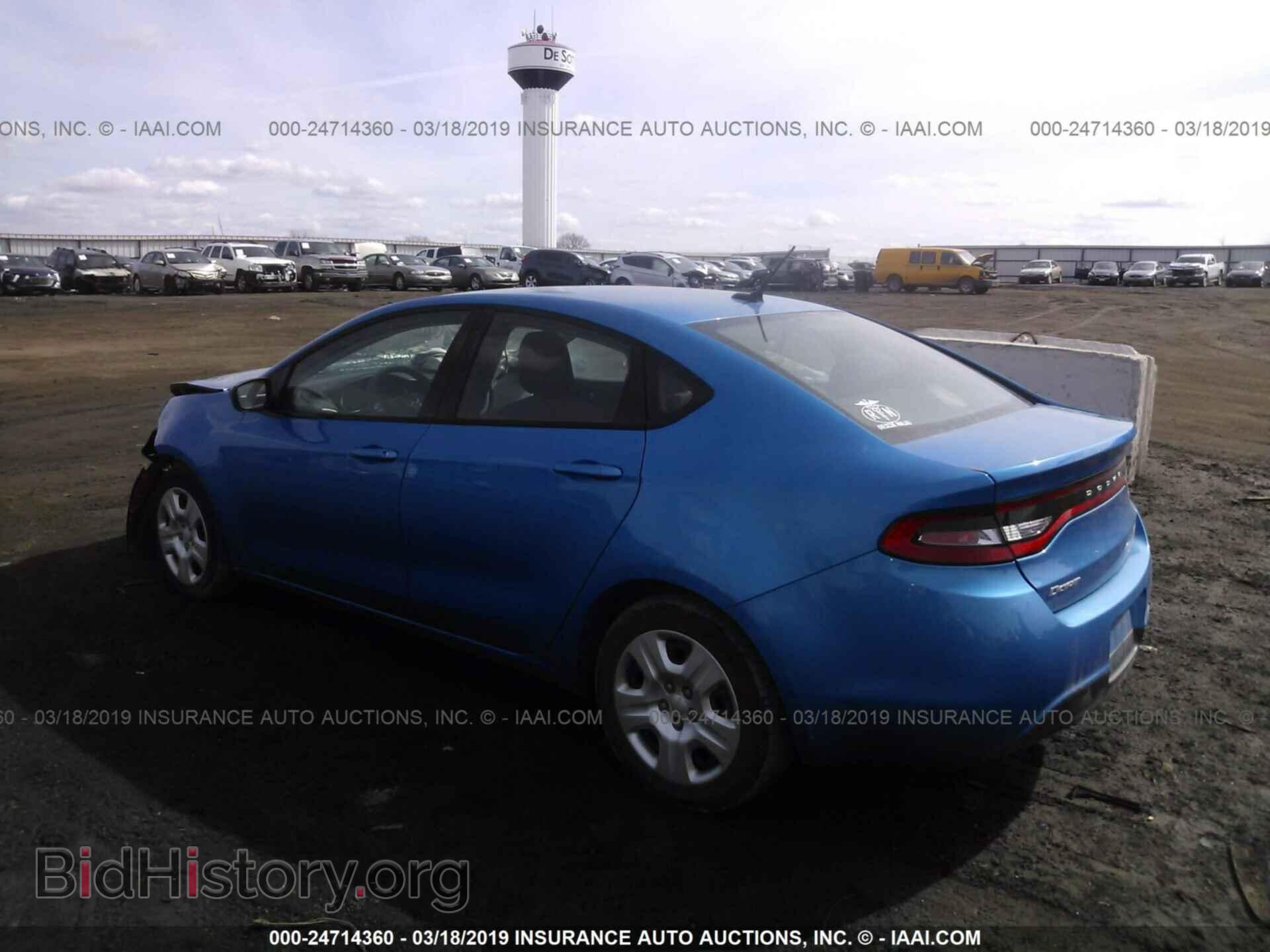 2015 DODGE DART - VIN: 1C3CDFAA7FD252216 - Фото 3