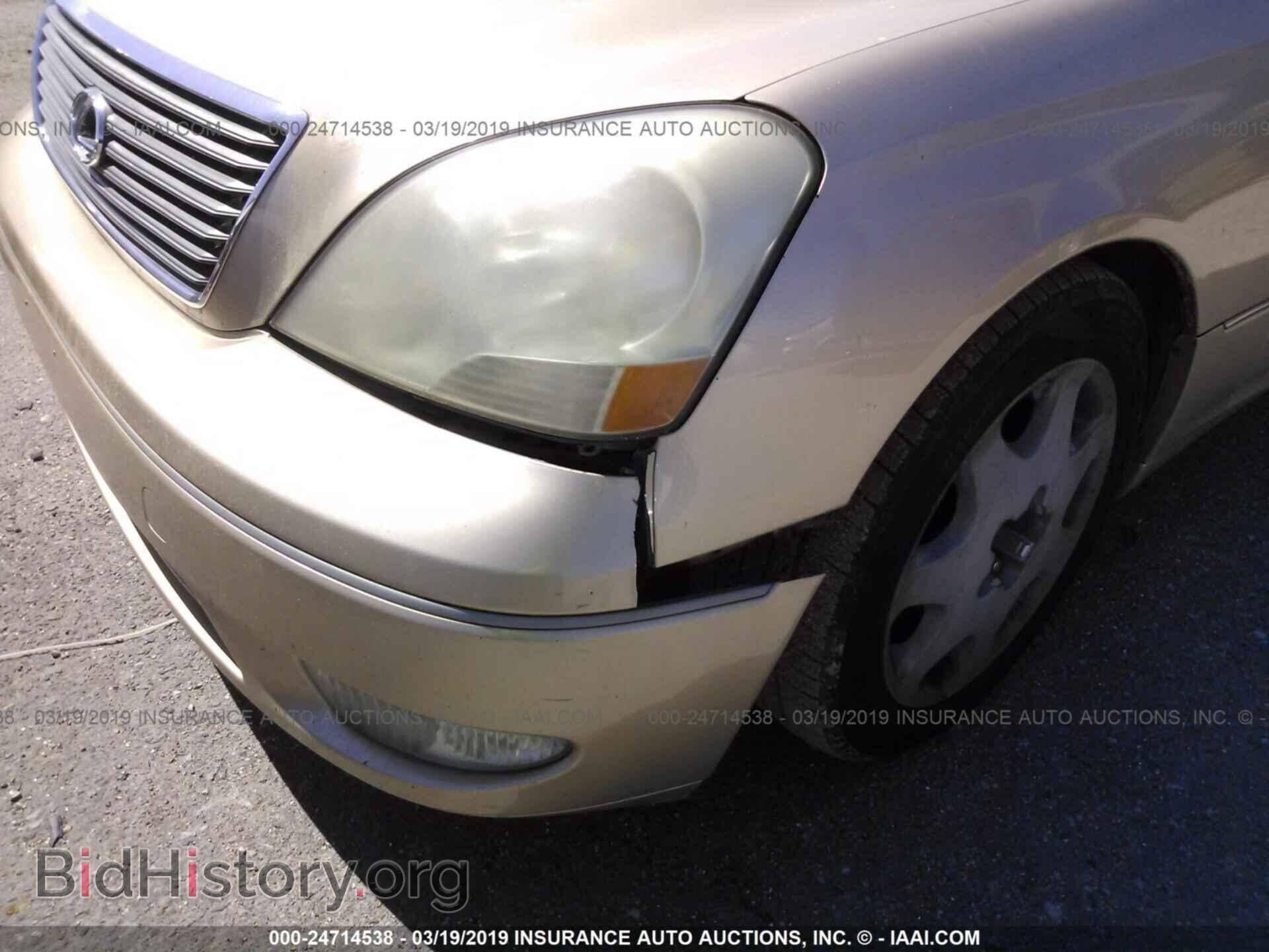 2001 LEXUS LS - VIN: JTHBN30F610036355 - Photo 6