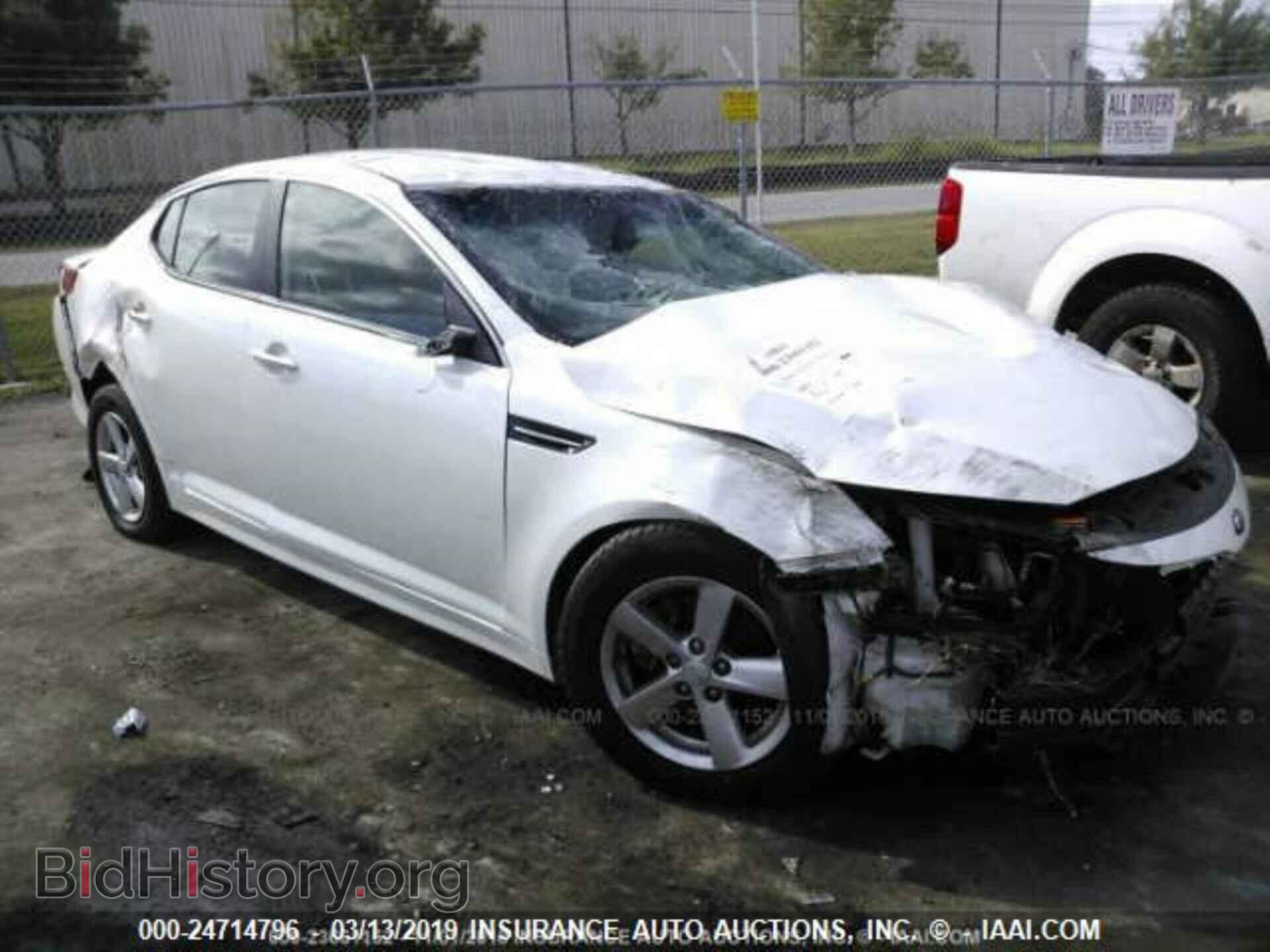 Фотография KNAGM4A79F5628220 - KIA OPTIMA 2015