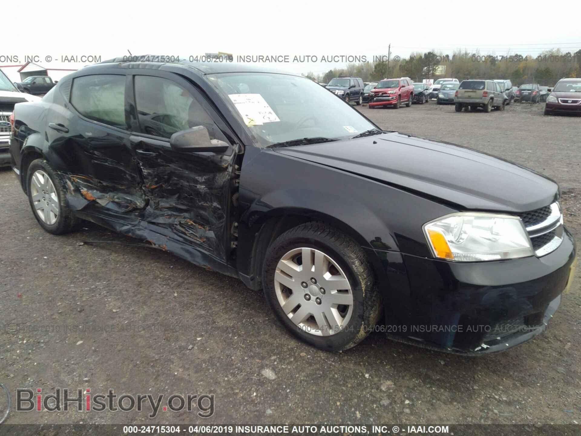 Photo 1B3BD4FB2BN620689 - DODGE AVENGER 2011