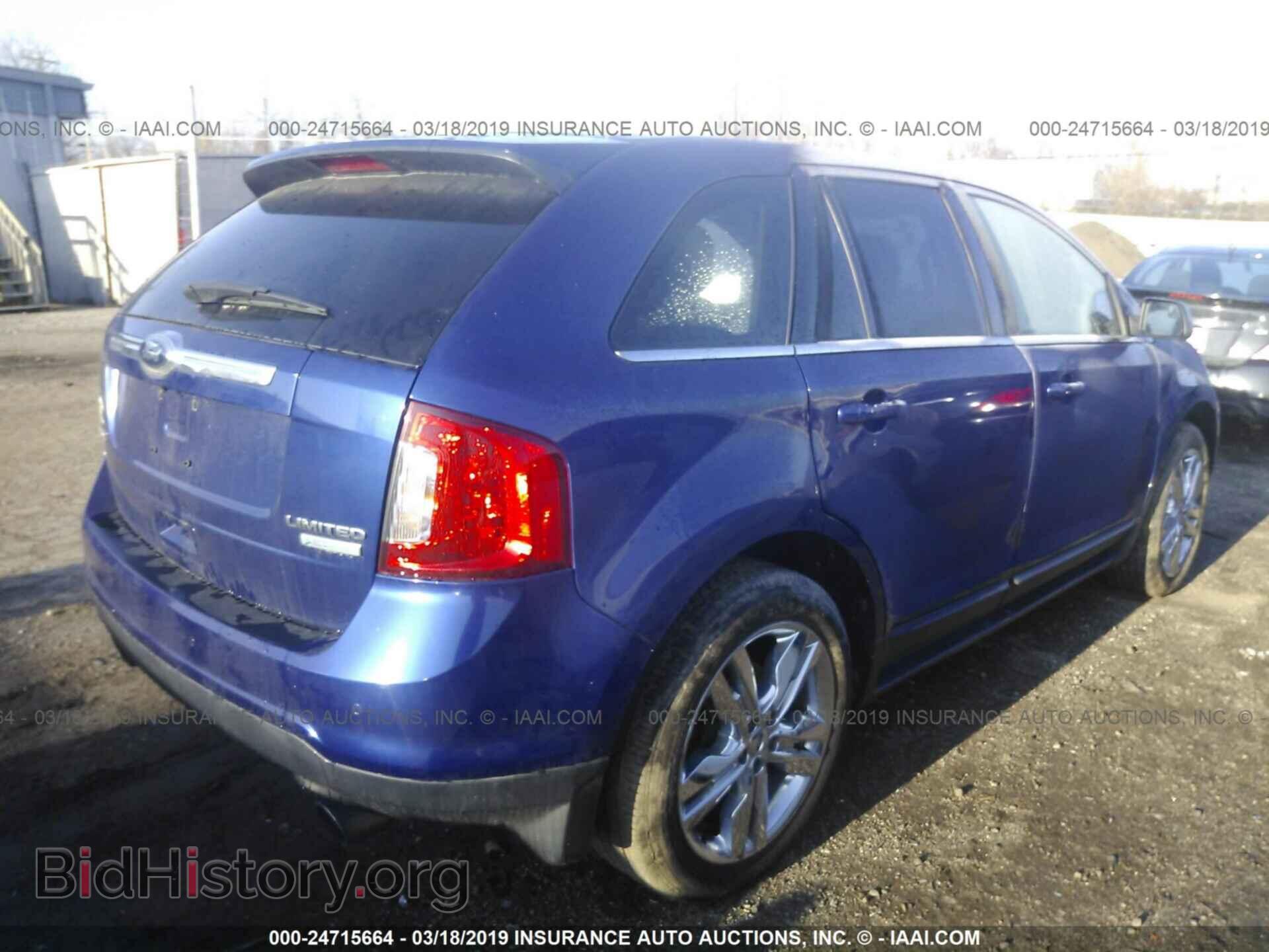 2013 FORD EDGE - VIN: 2FMDK3K91DBA82748 - Фото 4