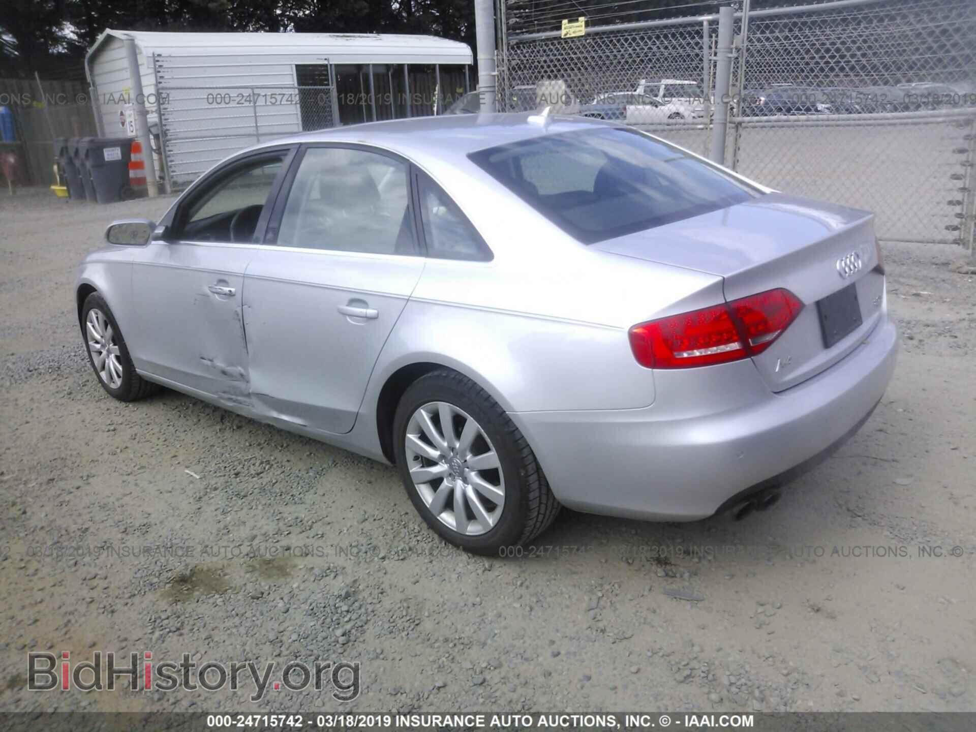 2011 AUDI A4 - VIN: WAUFFAFL9BN054335 - Фото 3