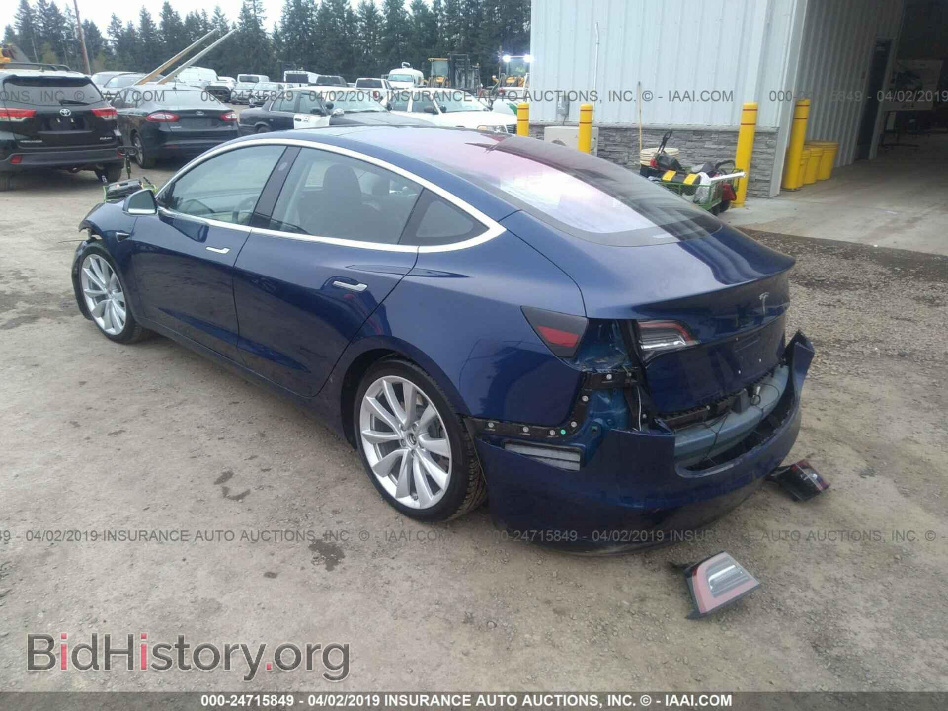 2018 TESLA MODEL 3 - VIN: 5YJ3E1EA2JF020405 - Photo 3